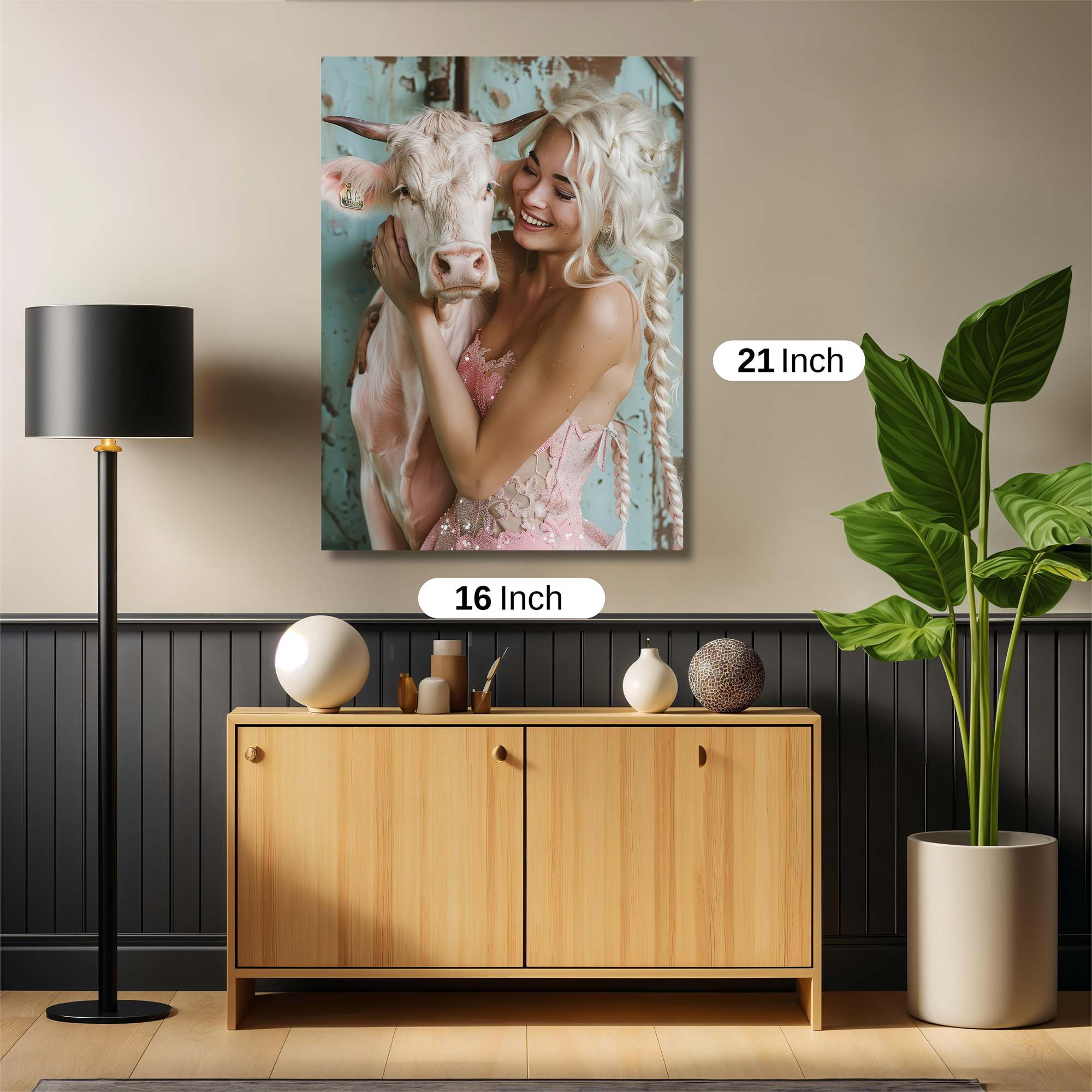 Bovine Bliss Safe Wall Magnetic / M