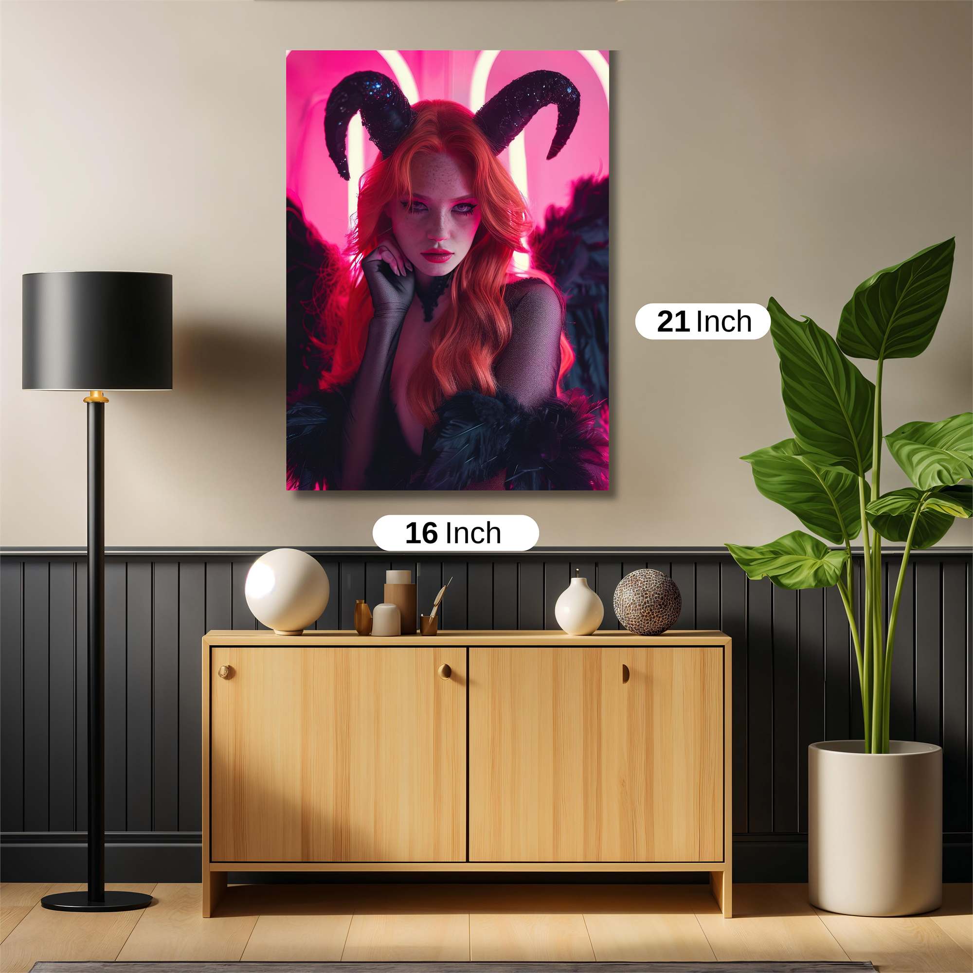 Demon Enigma Safe Wall Magnetic / M