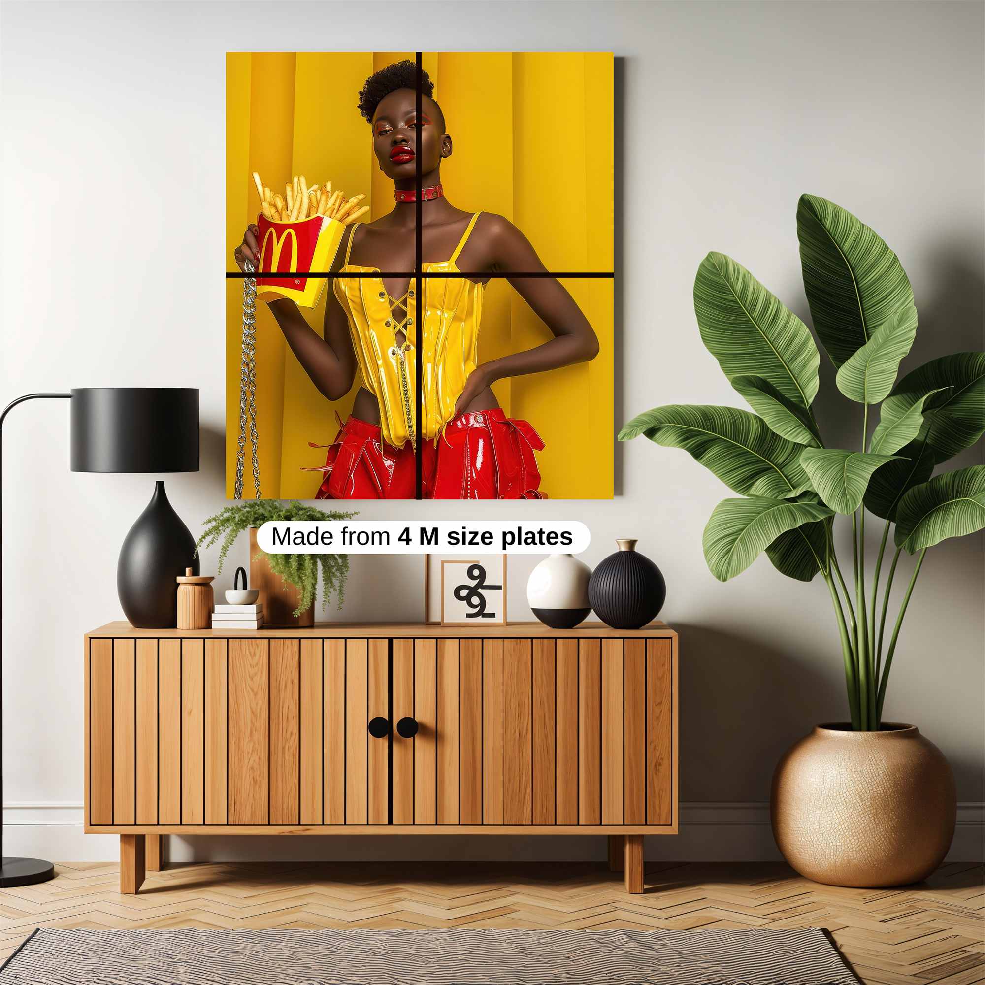 Fashion Feast Safe Wall Magnetic / M