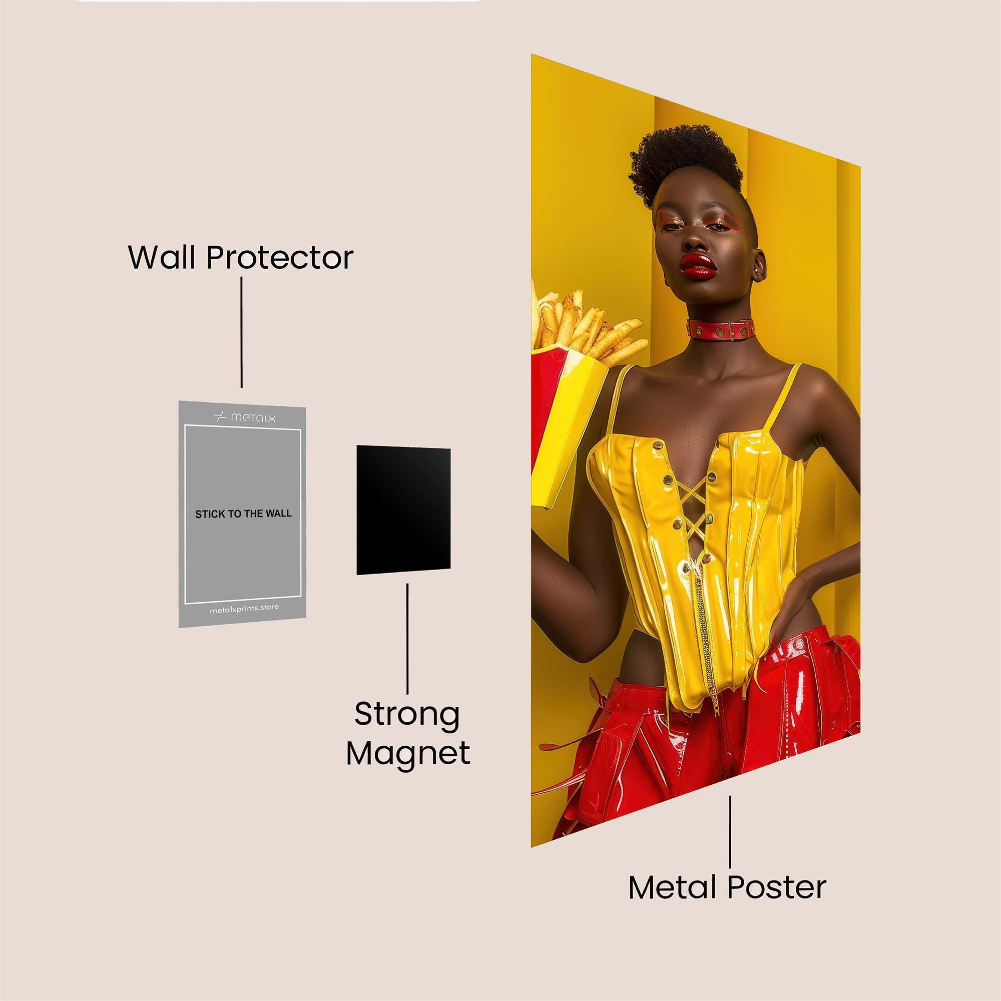 Fashion Feast Safe Wall Magnetic / M