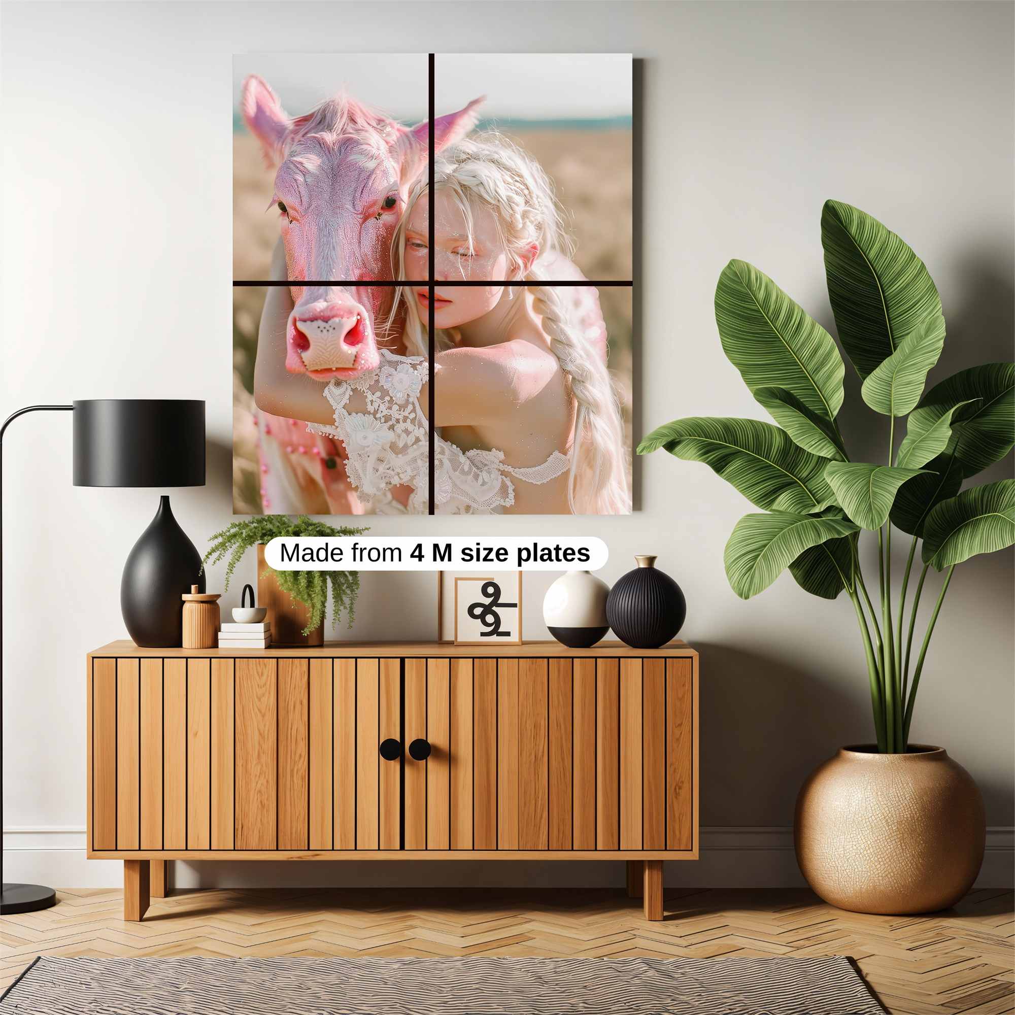 Pink Serenity Safe Wall Magnetic / M