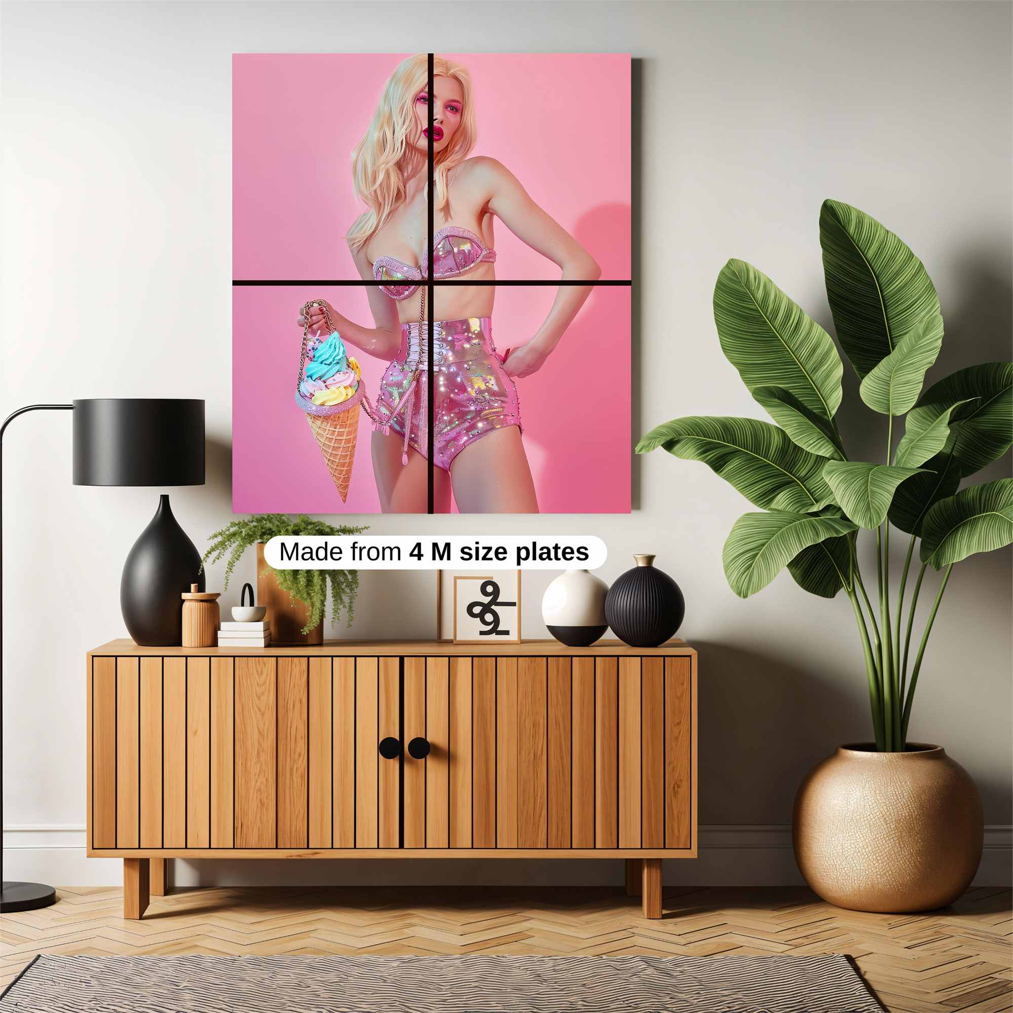 SassyIcecream Safe Wall Magnetic / M