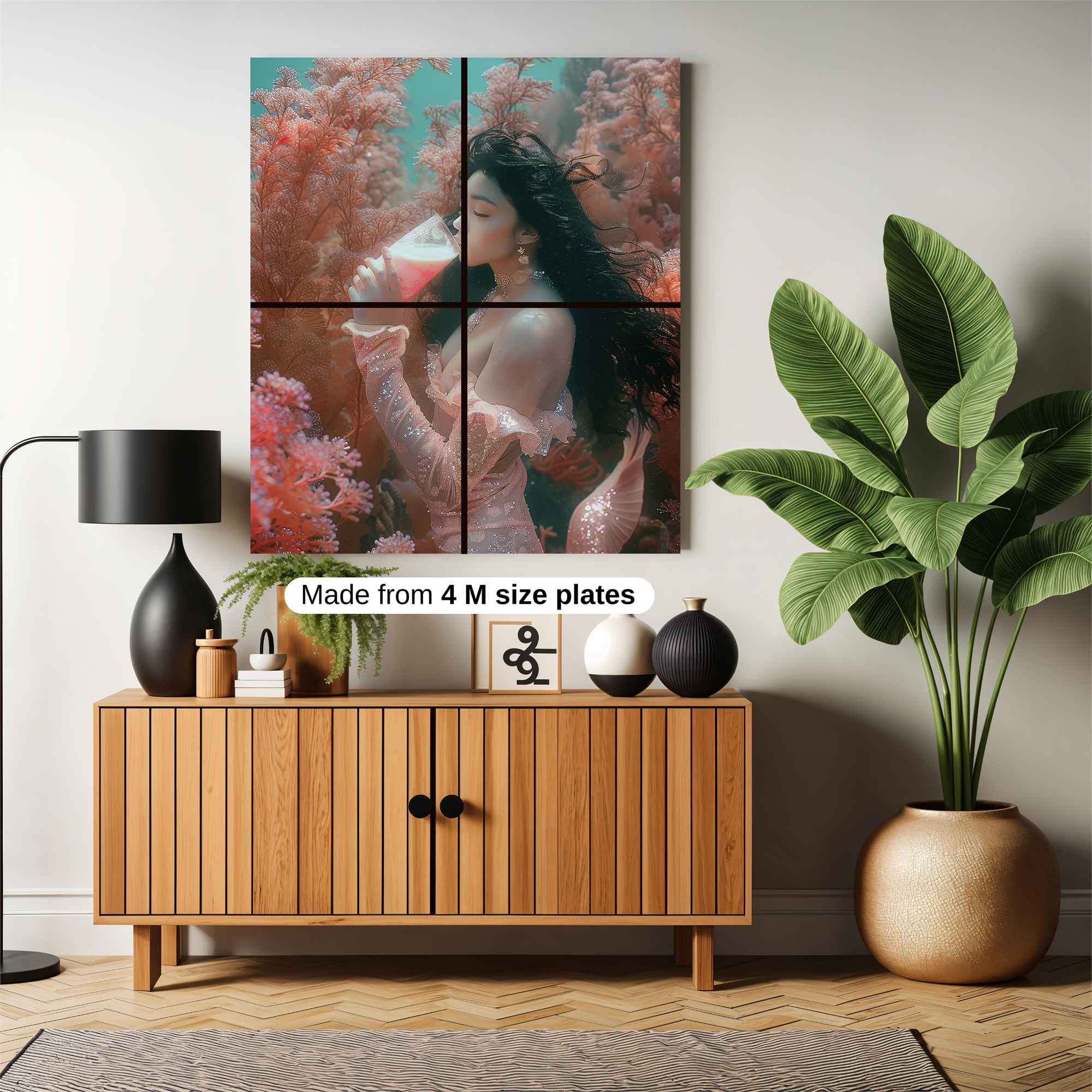 Mermaid Dream Safe Wall Magnetic / M
