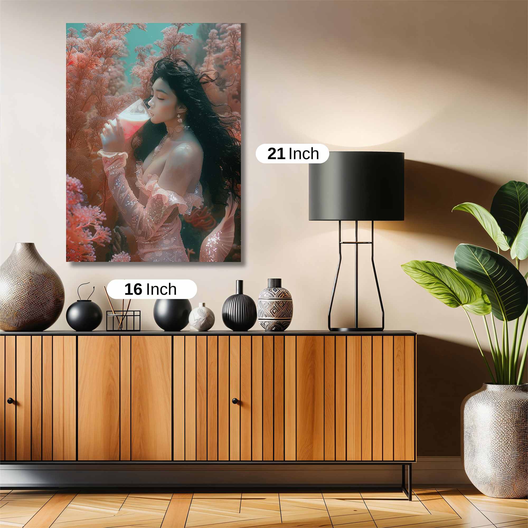 Mermaid Dream Safe Wall Magnetic / M