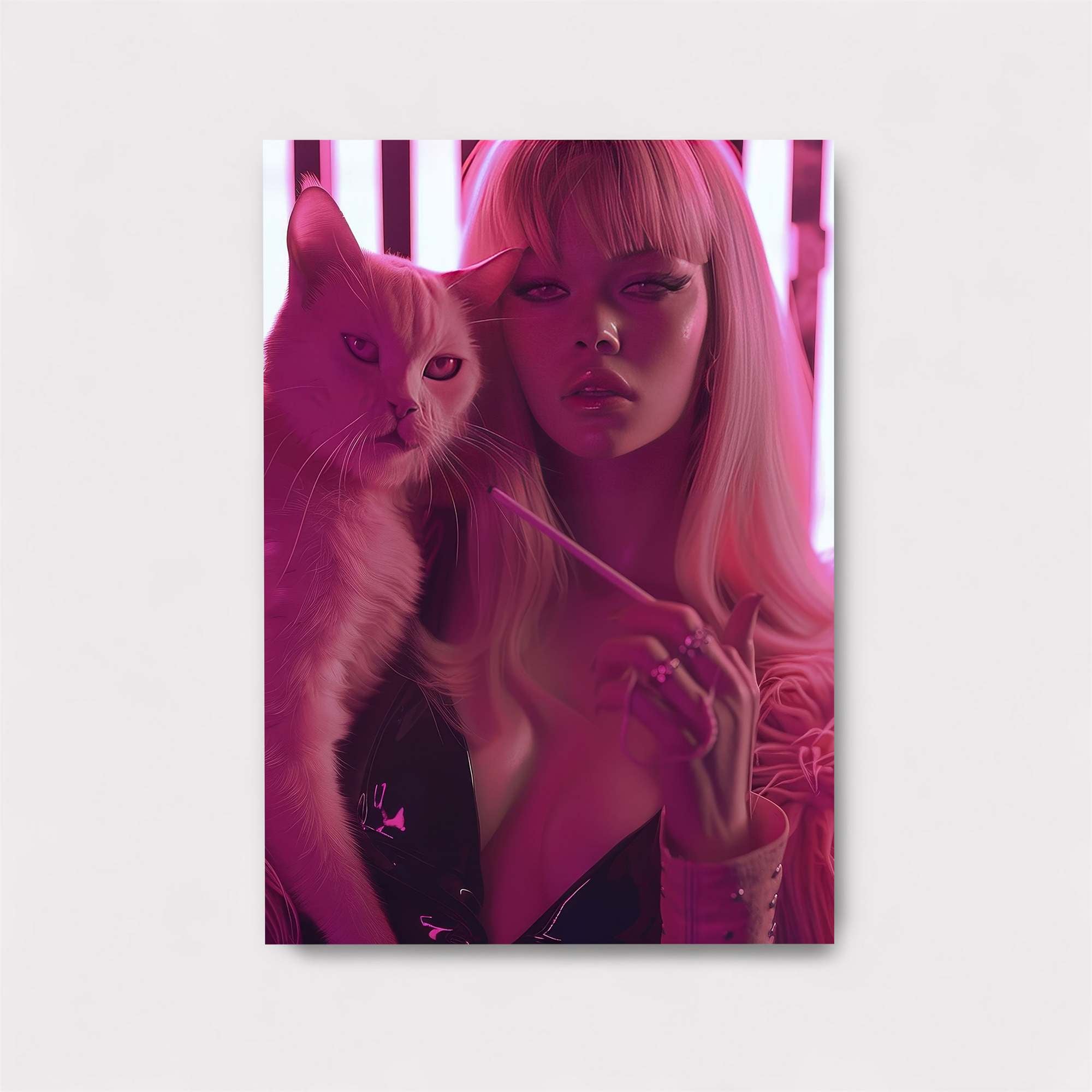 Cat Mystique Safe Wall Magnetic / M