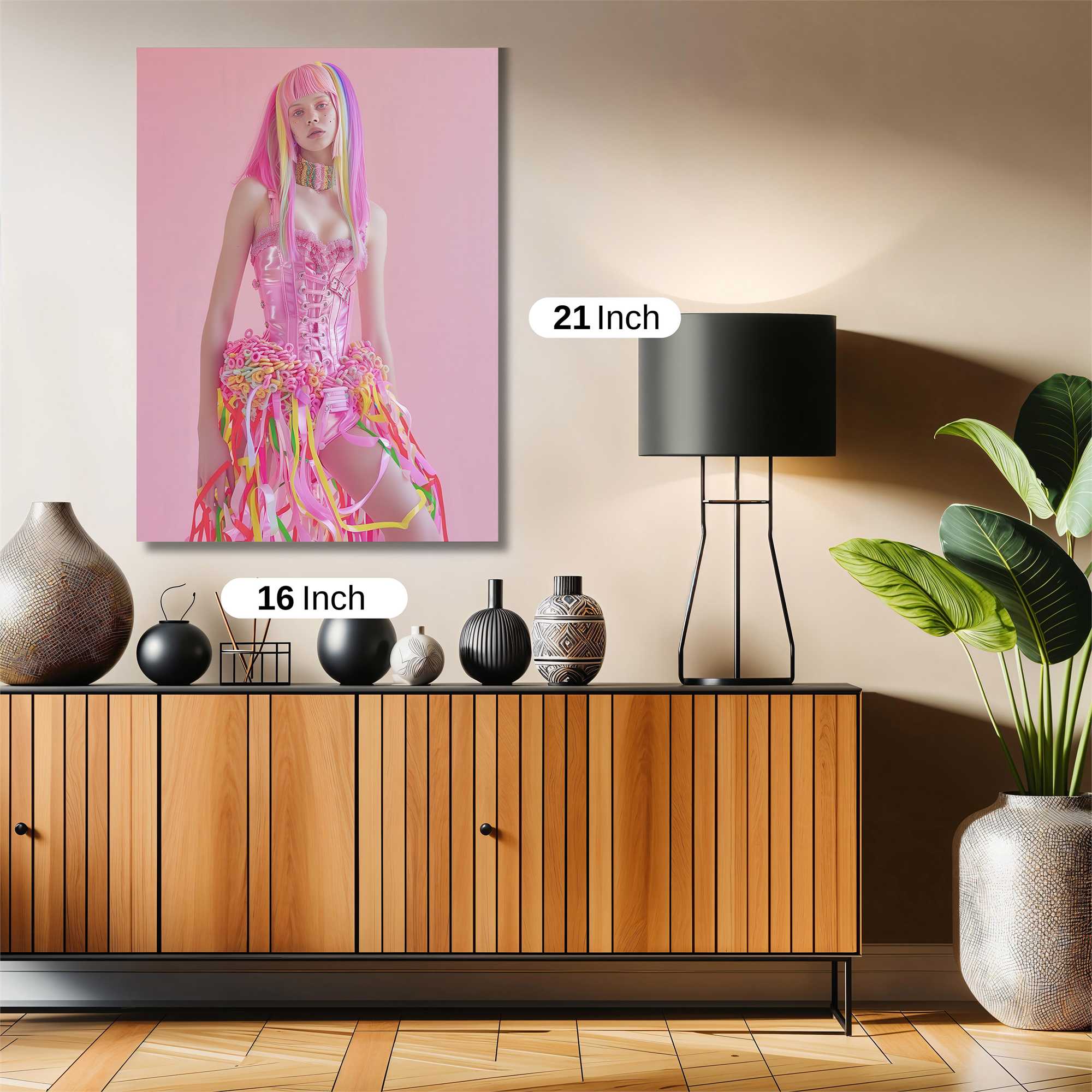 Neon Elegance Safe Wall Magnetic / M
