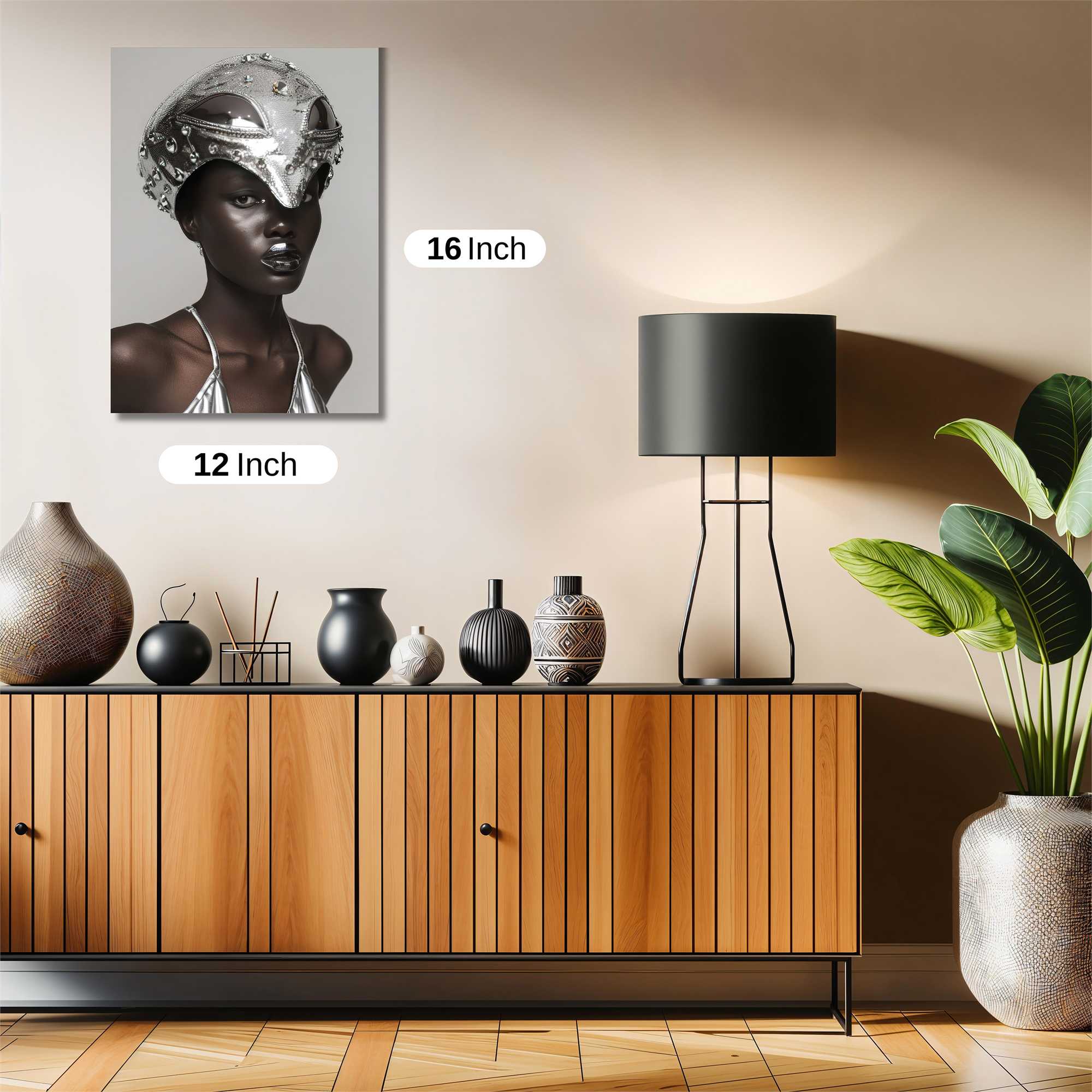 Futuristic Elegance Safe Wall Magnetic / M