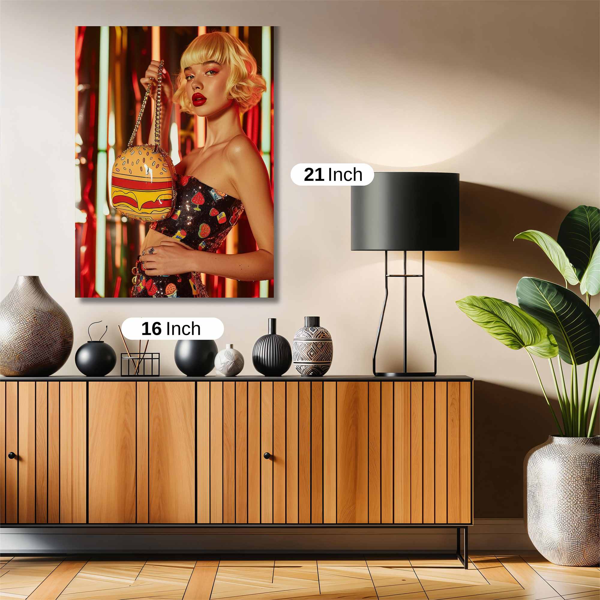 Burger Bliss Safe Wall Magnetic / M