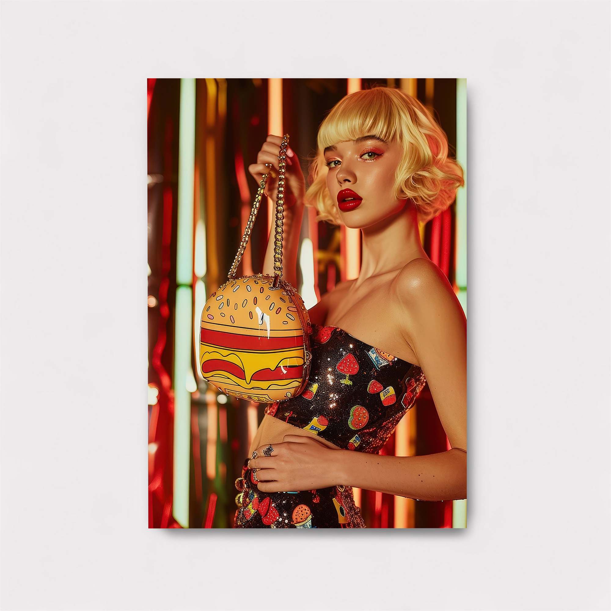Burger Bliss Safe Wall Magnetic / M
