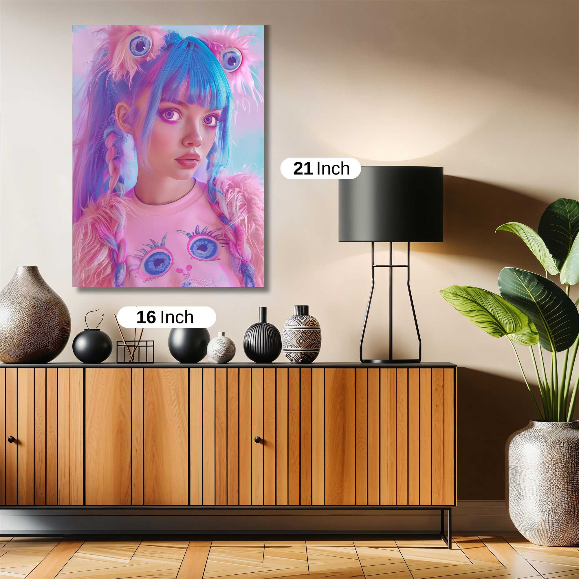 Kawaii Whimsy Safe Wall Magnetic / M