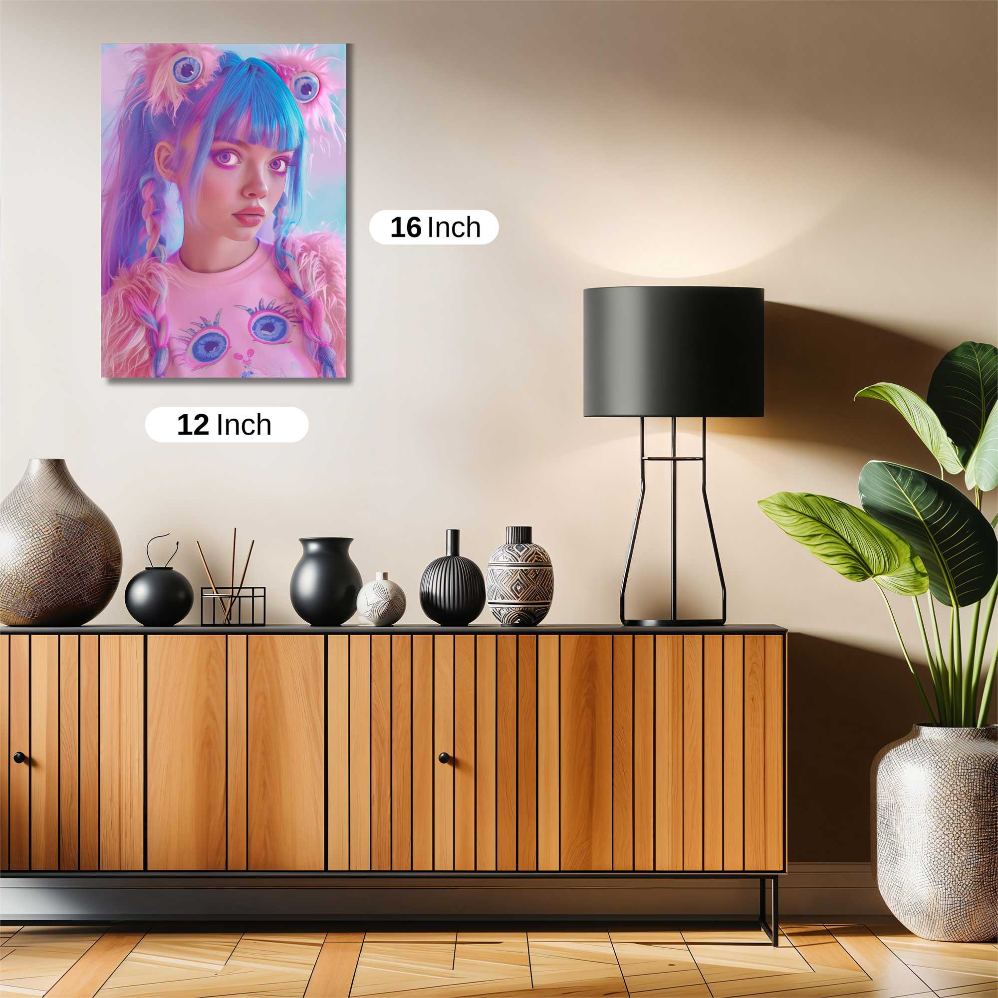 Kawaii Whimsy Safe Wall Magnetic / M