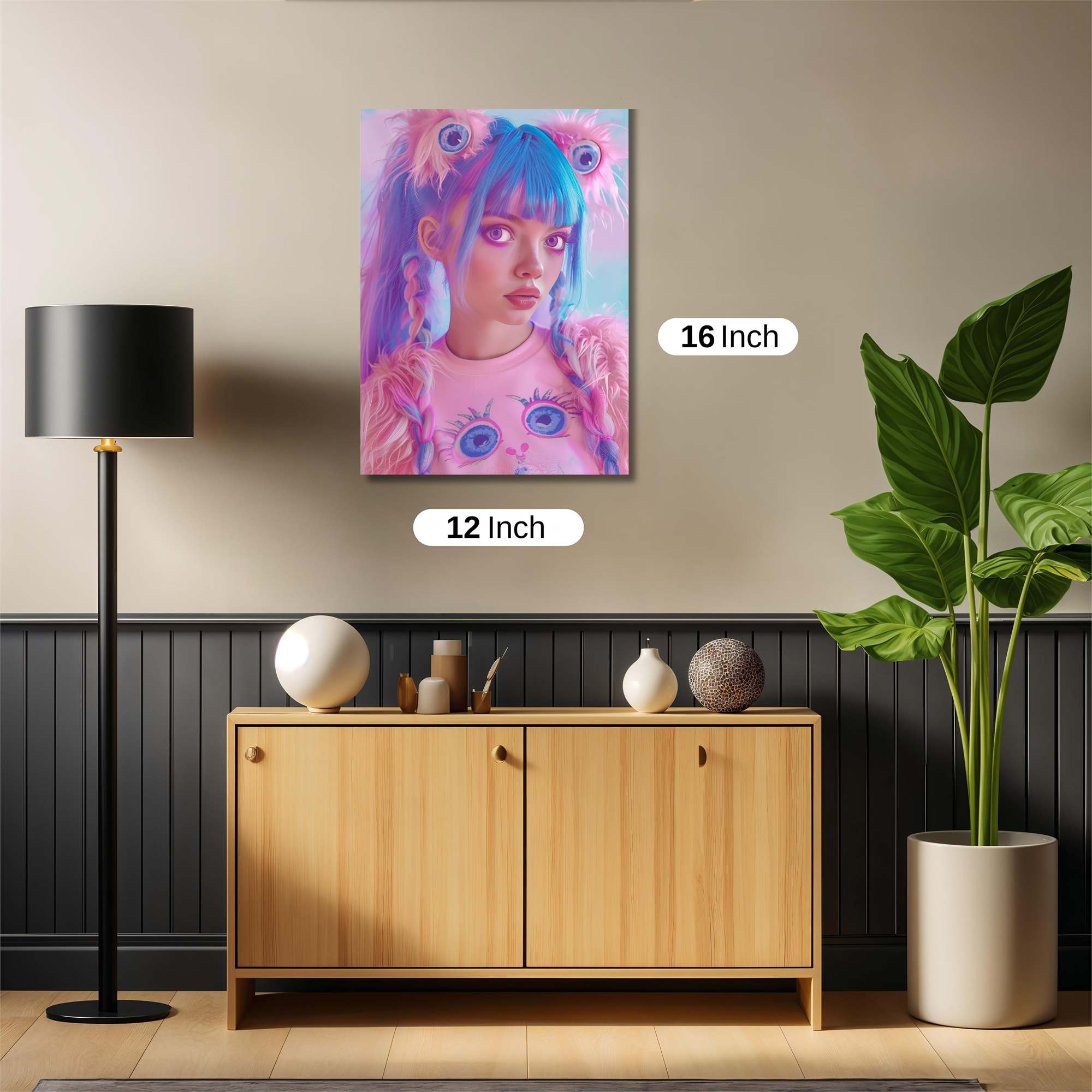 Kawaii Whimsy Safe Wall Magnetic / M