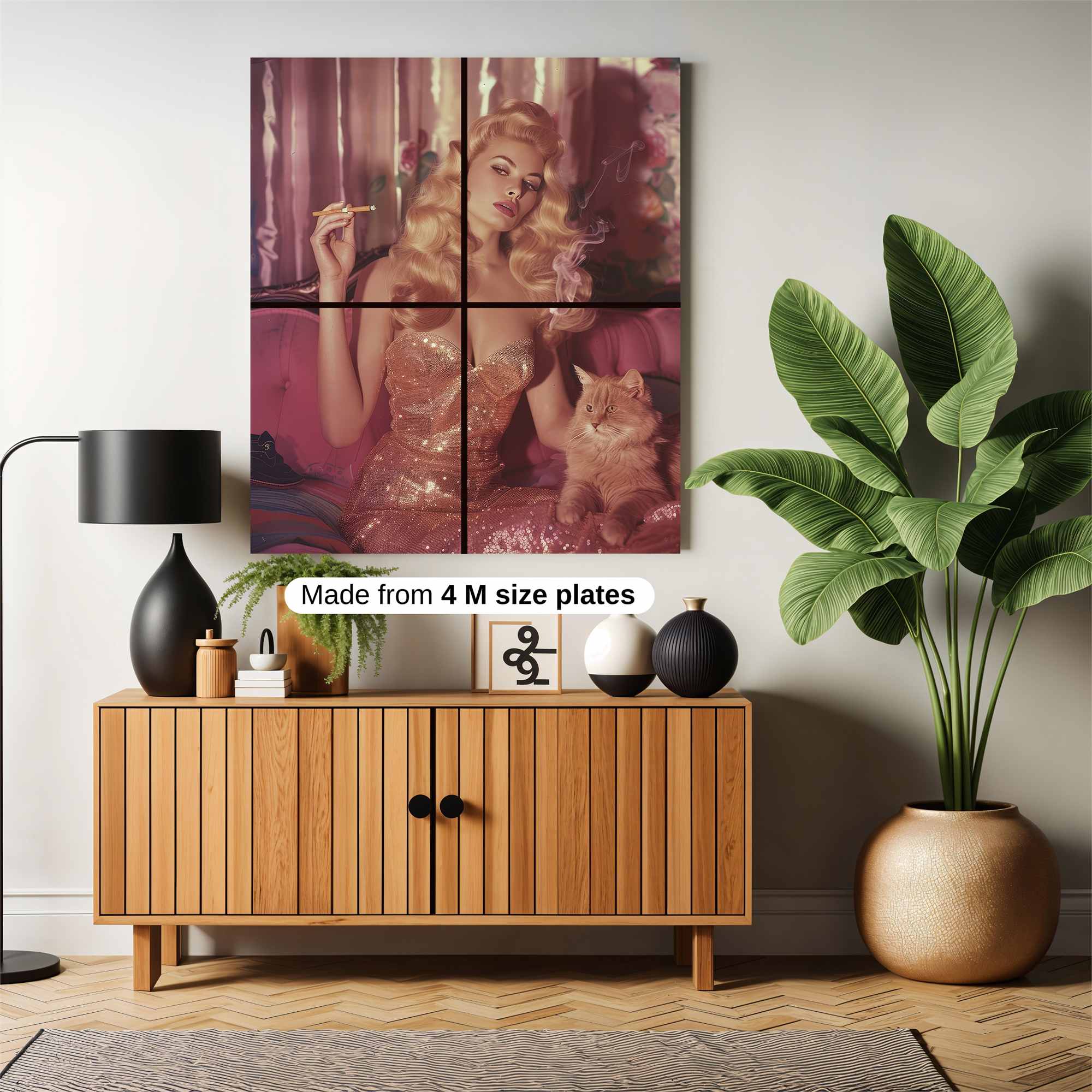 Sultry Elegance Safe Wall Magnetic / M