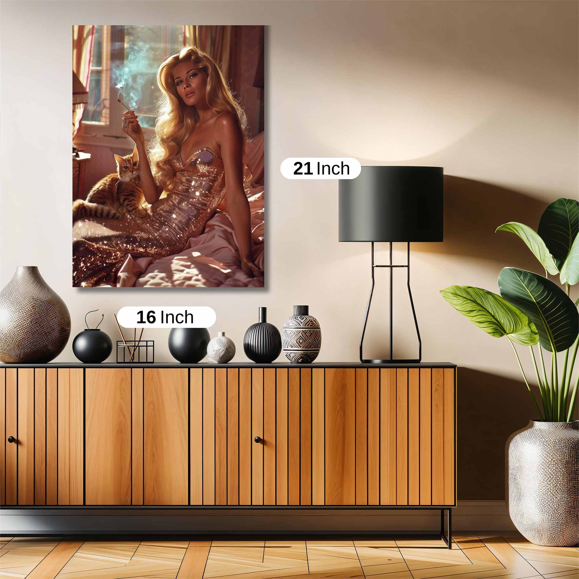 Blonde Enigma Safe Wall Magnetic / M