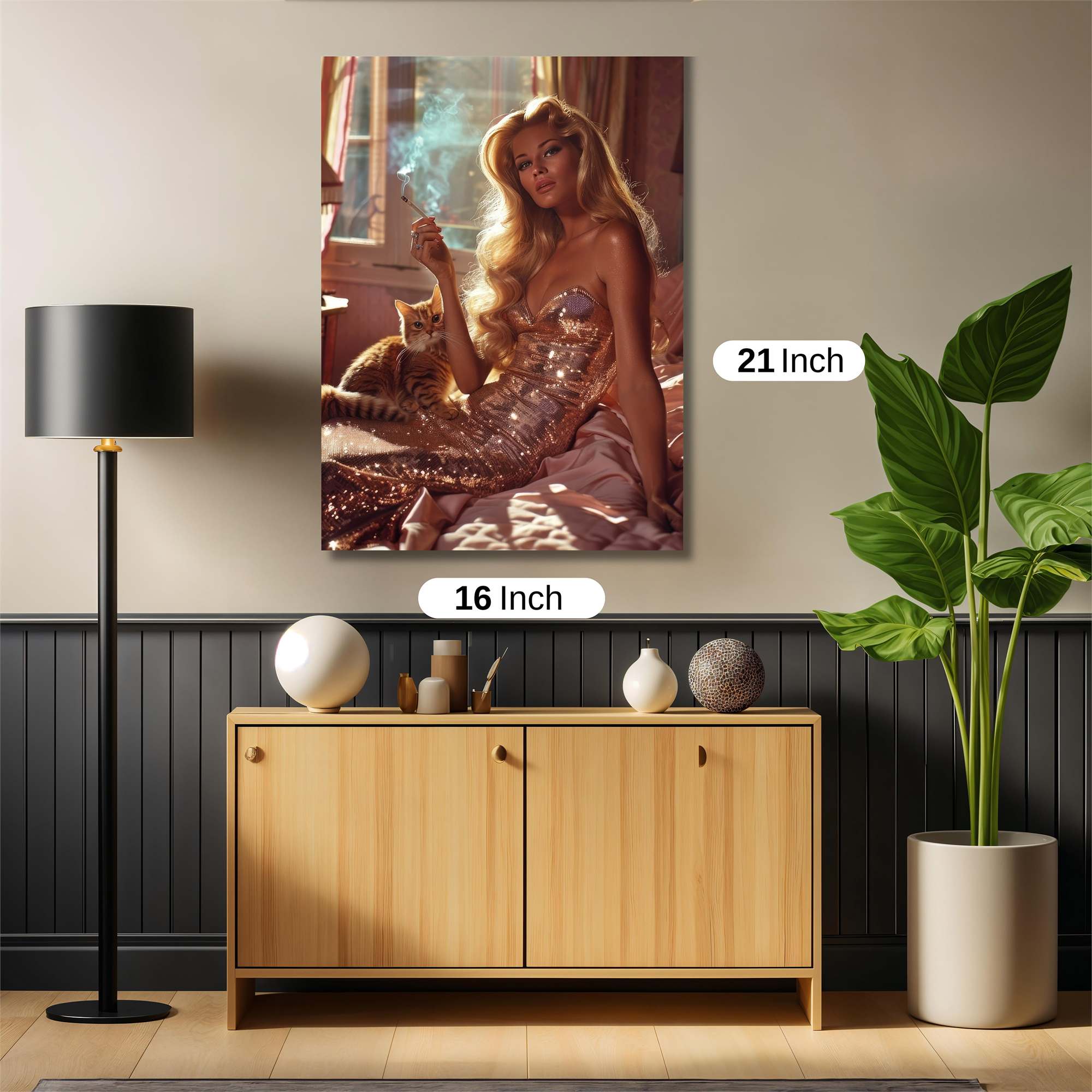 Blonde Enigma Safe Wall Magnetic / M