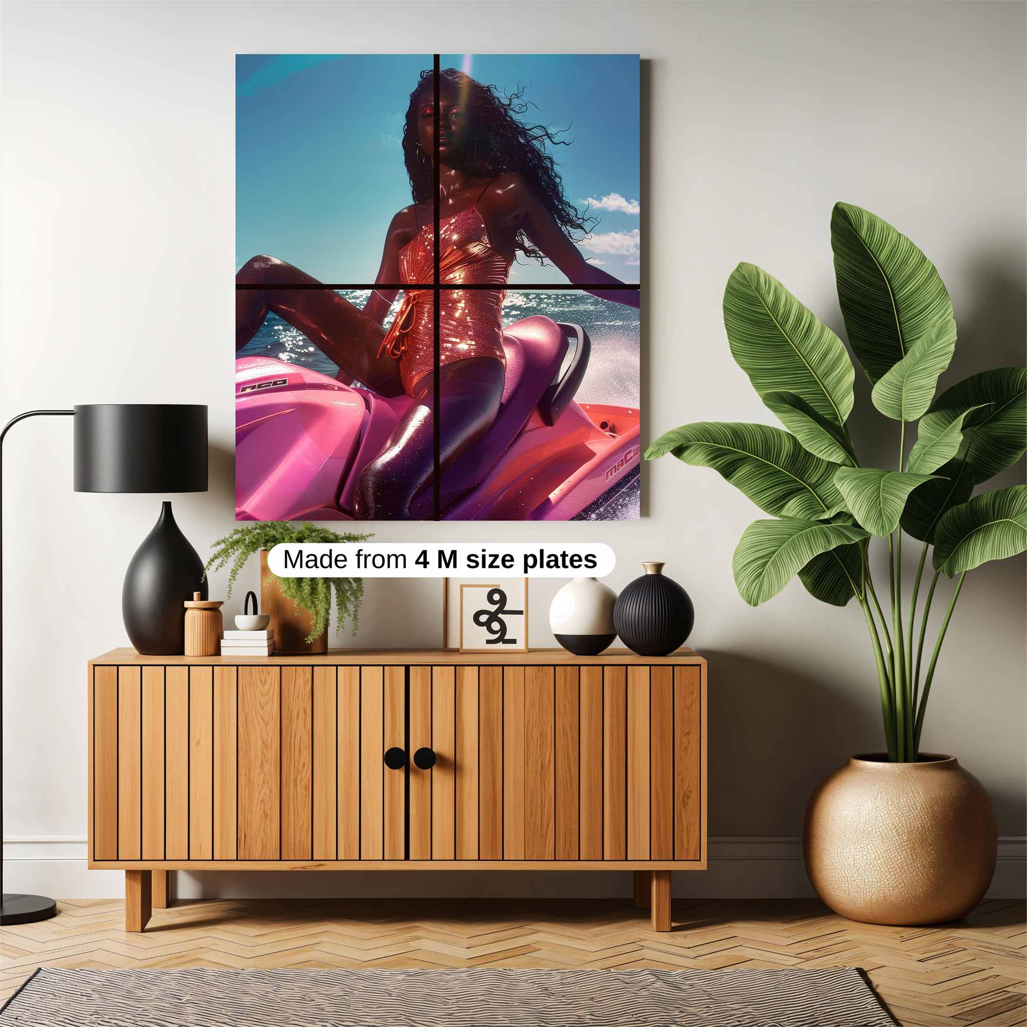 Oceanic Thrill Safe Wall Magnetic / M