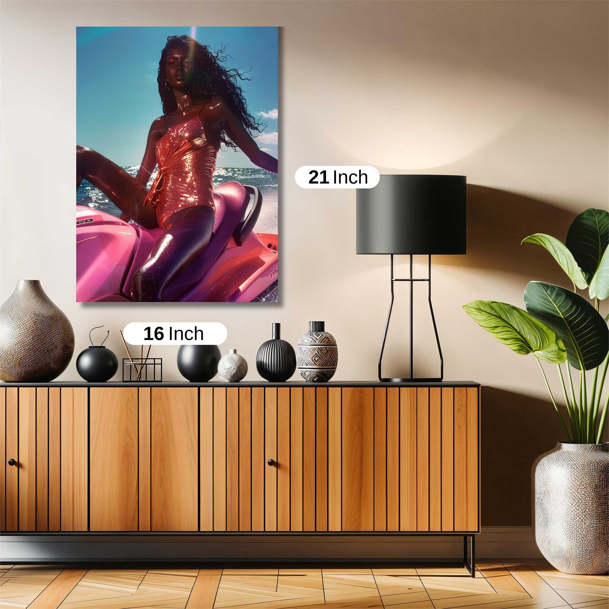Oceanic Thrill Safe Wall Magnetic / M