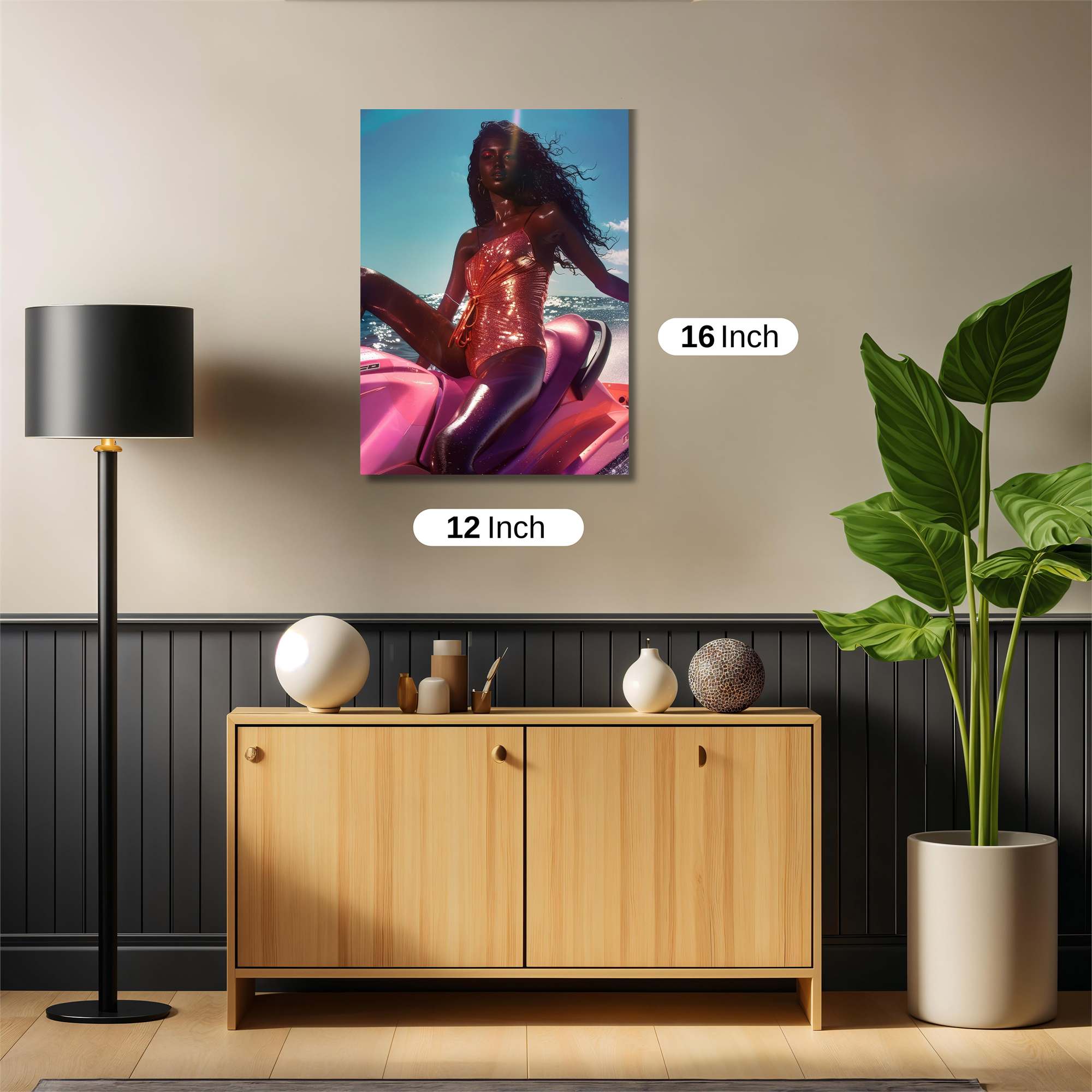 Oceanic Thrill Safe Wall Magnetic / M