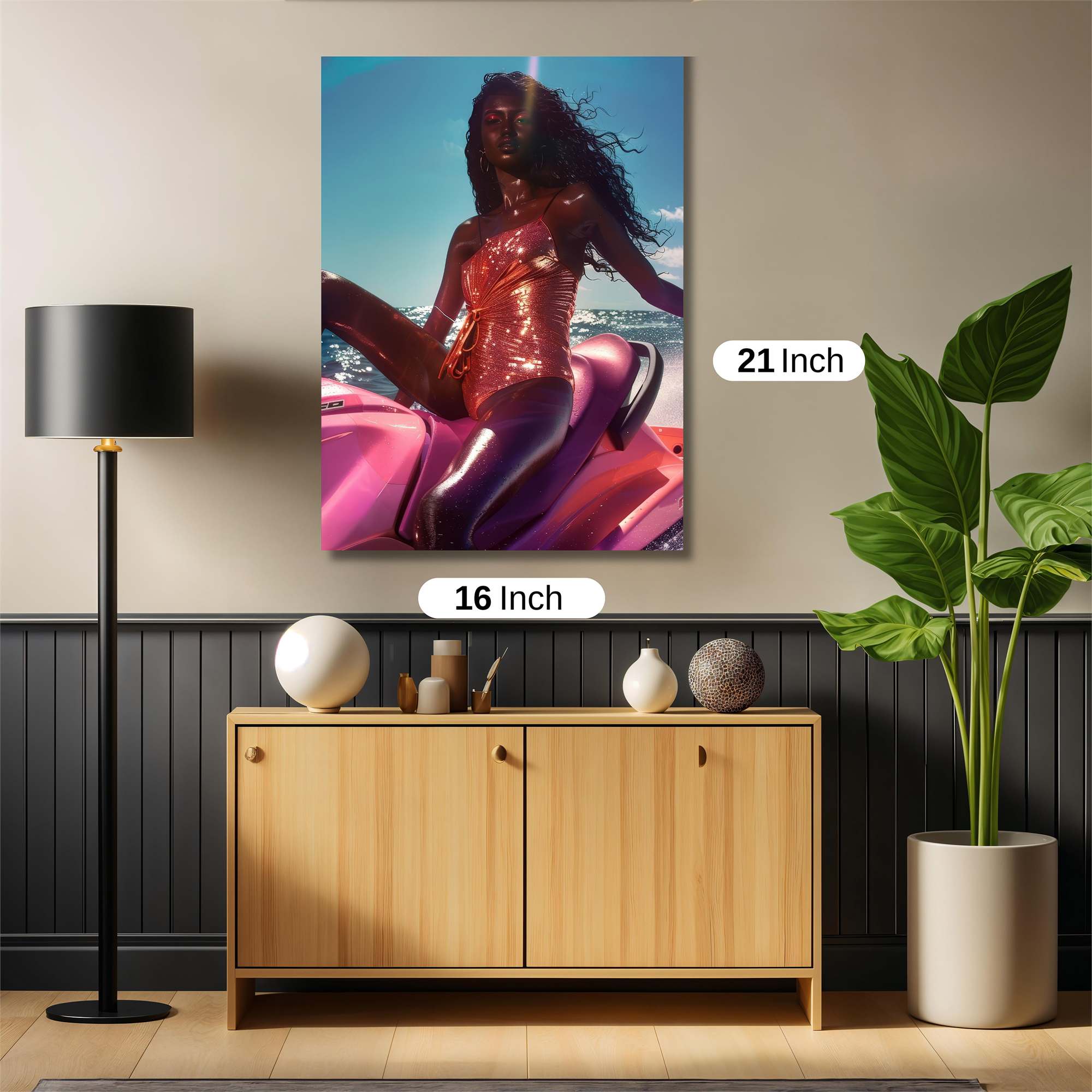 Oceanic Thrill Safe Wall Magnetic / M