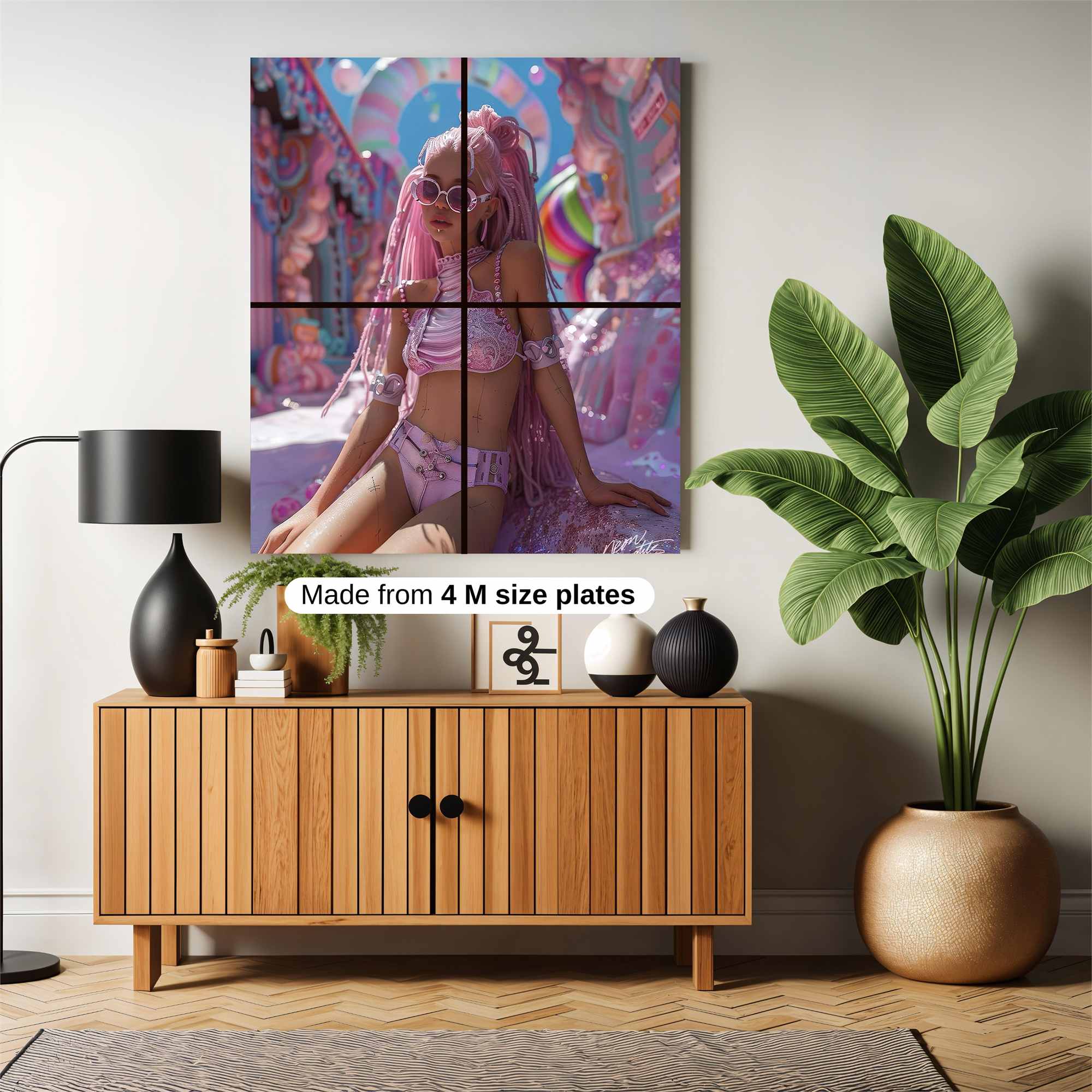 Candyland Euphoria Safe Wall Magnetic / M