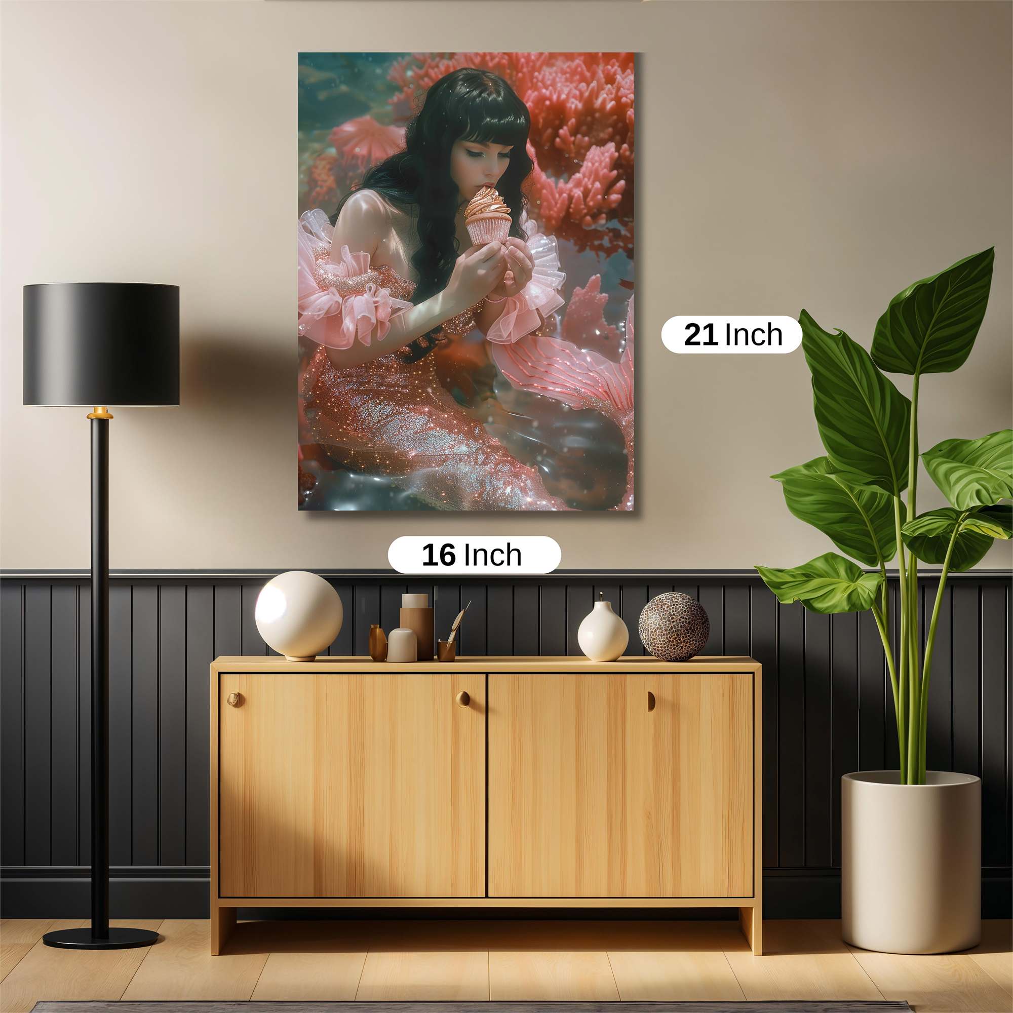 Mermaid Bliss Safe Wall Magnetic / M