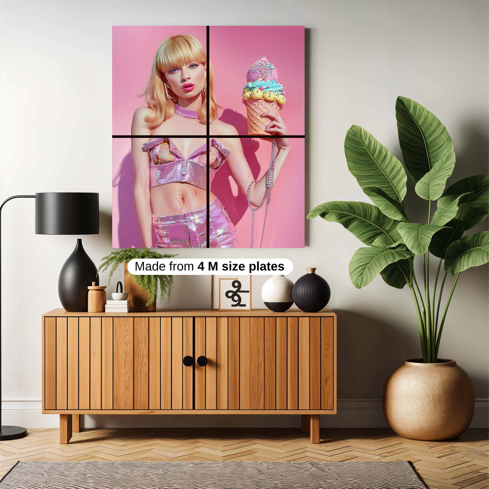 Pop Diva Safe Wall Magnetic / M
