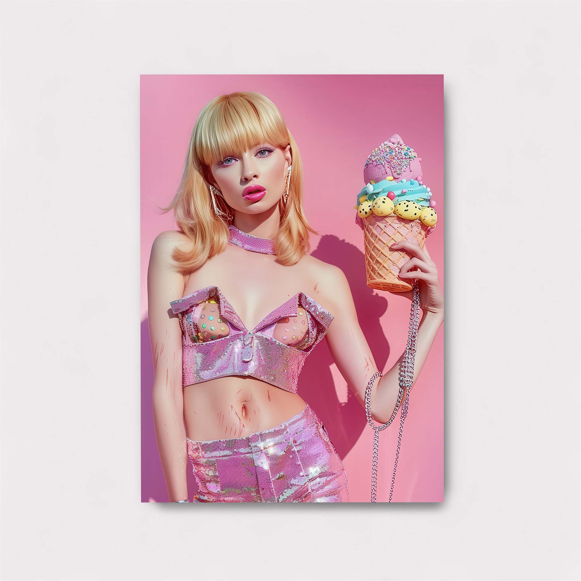 Pop Diva Safe Wall Magnetic / M