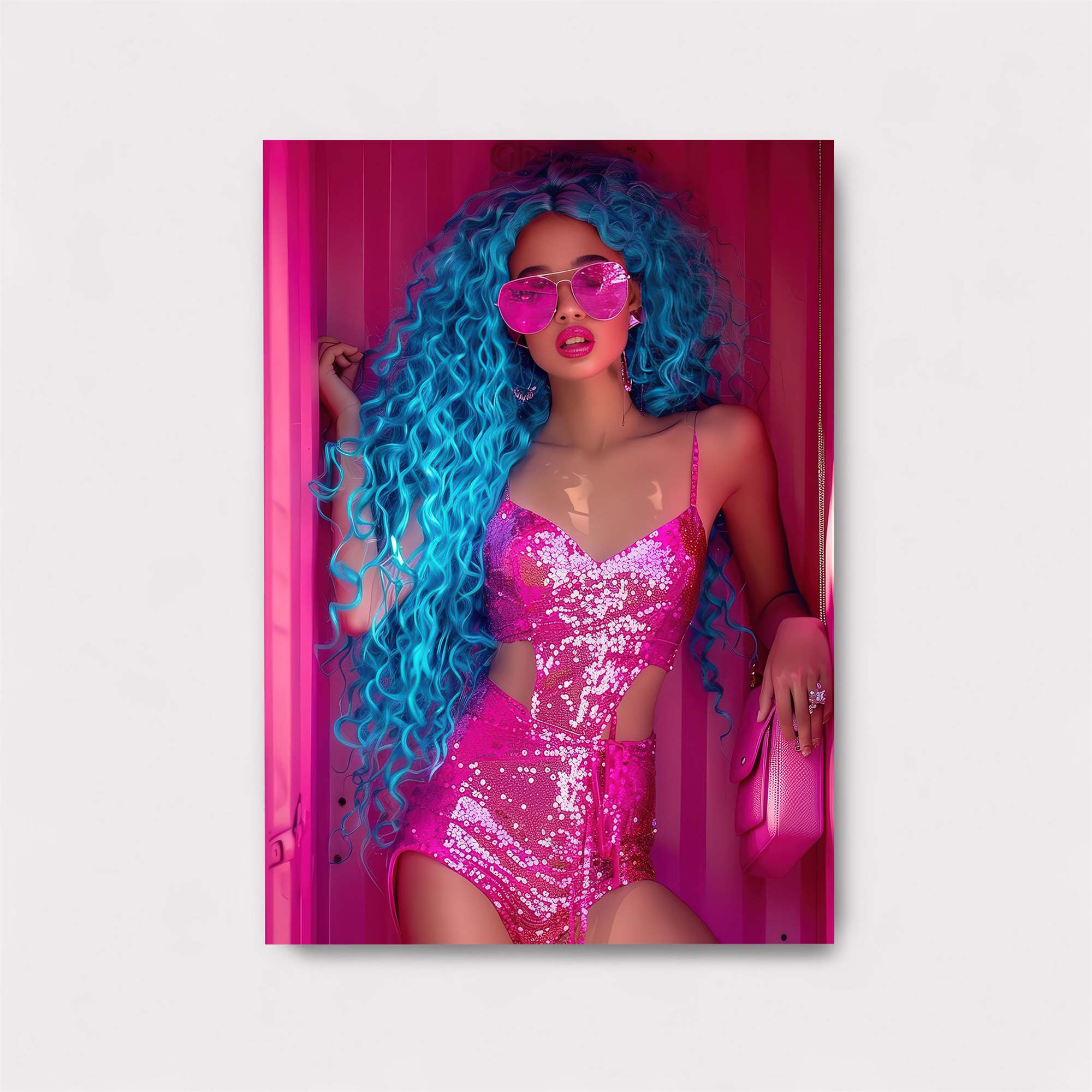 Neon Diva Safe Wall Magnetic / M