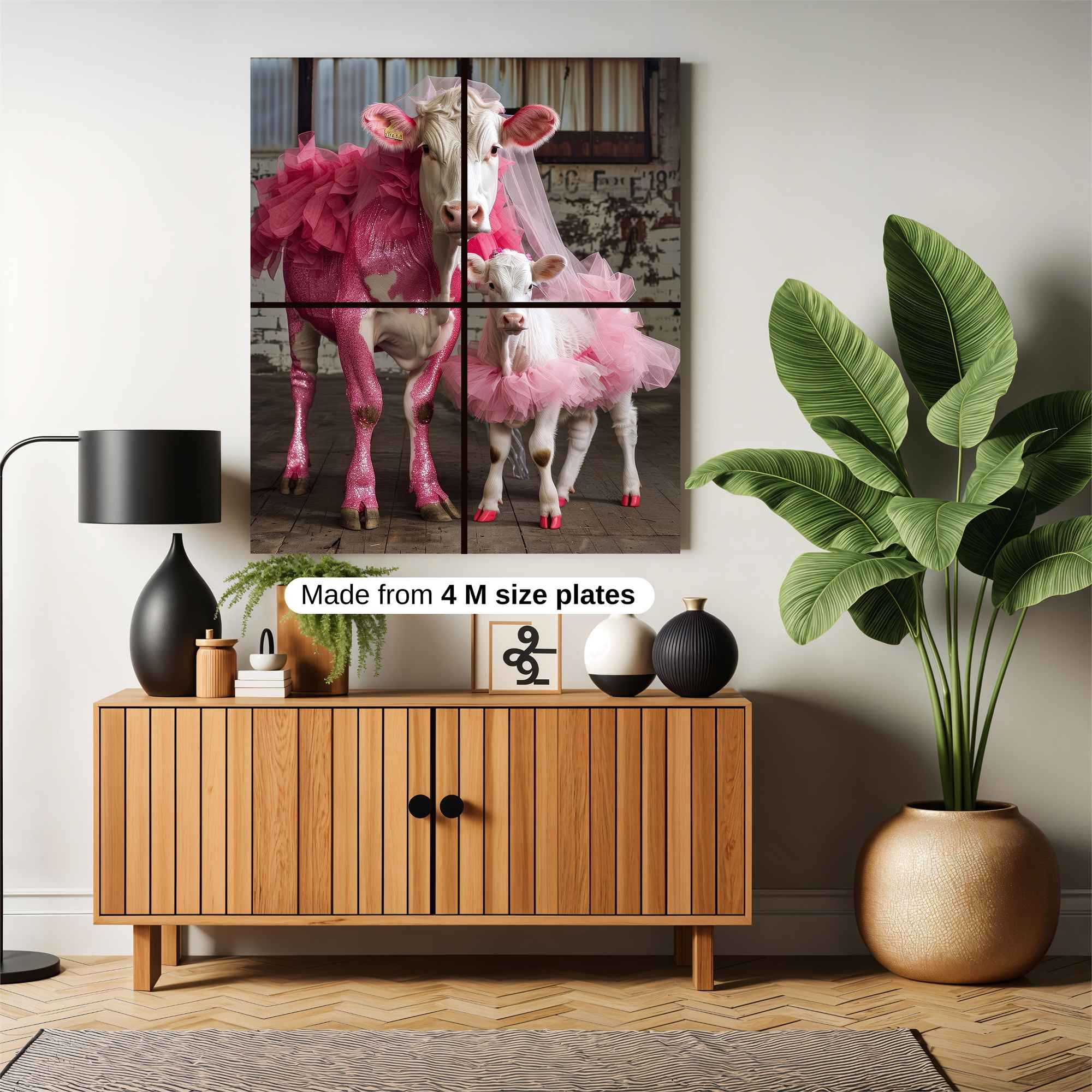 Cows Elegant Safe Wall Magnetic / M