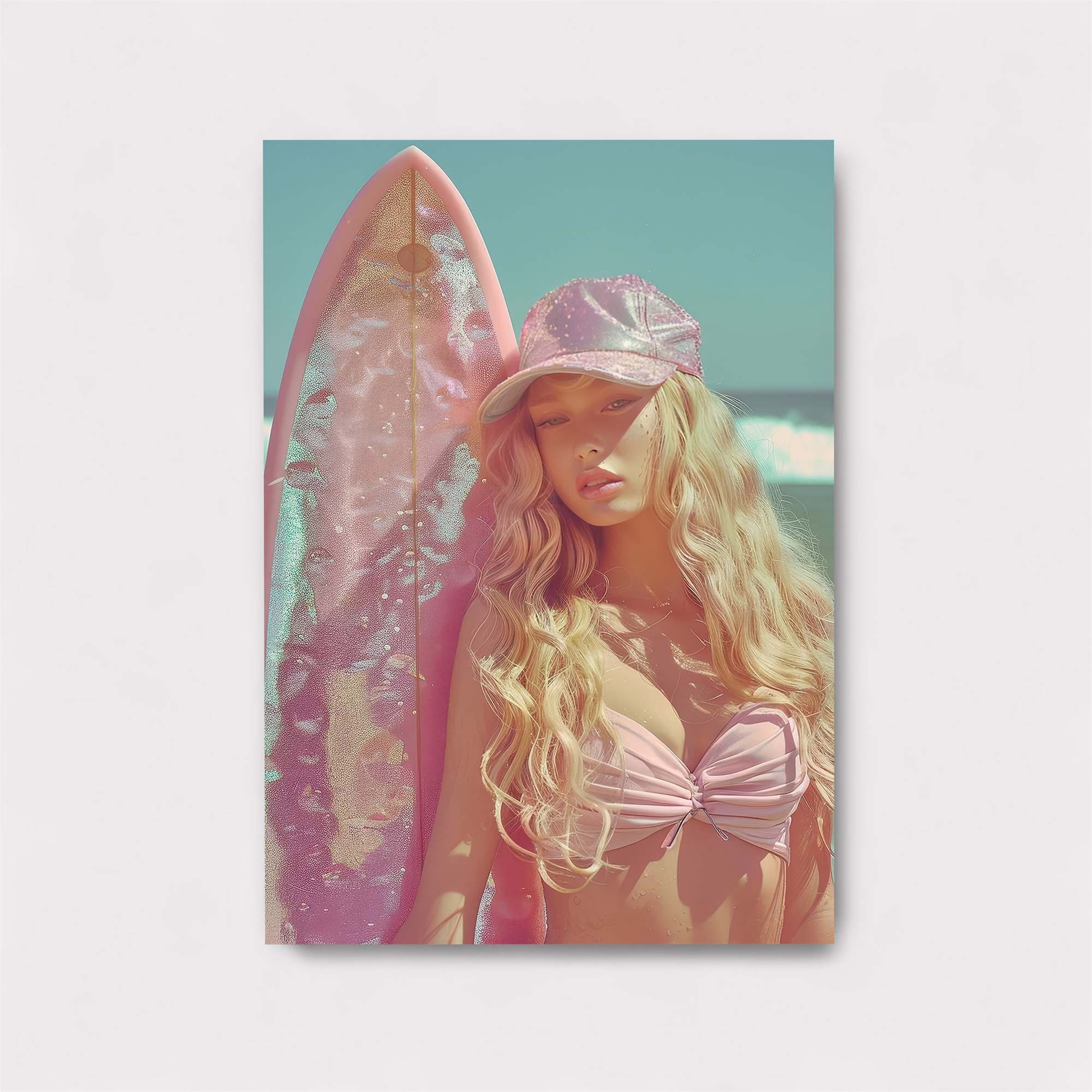 Surfer Serenity Safe Wall Magnetic / M