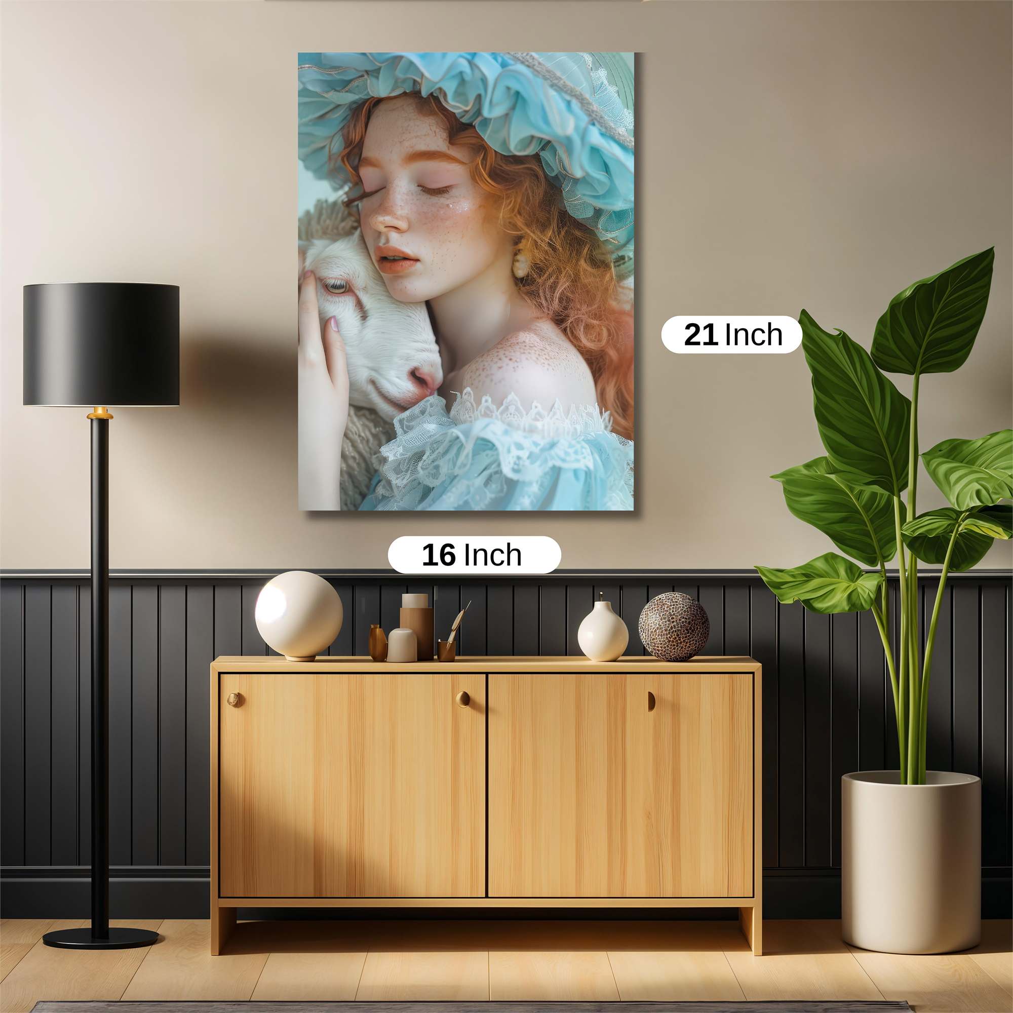 Shepherdess Serenity Safe Wall Magnetic / M
