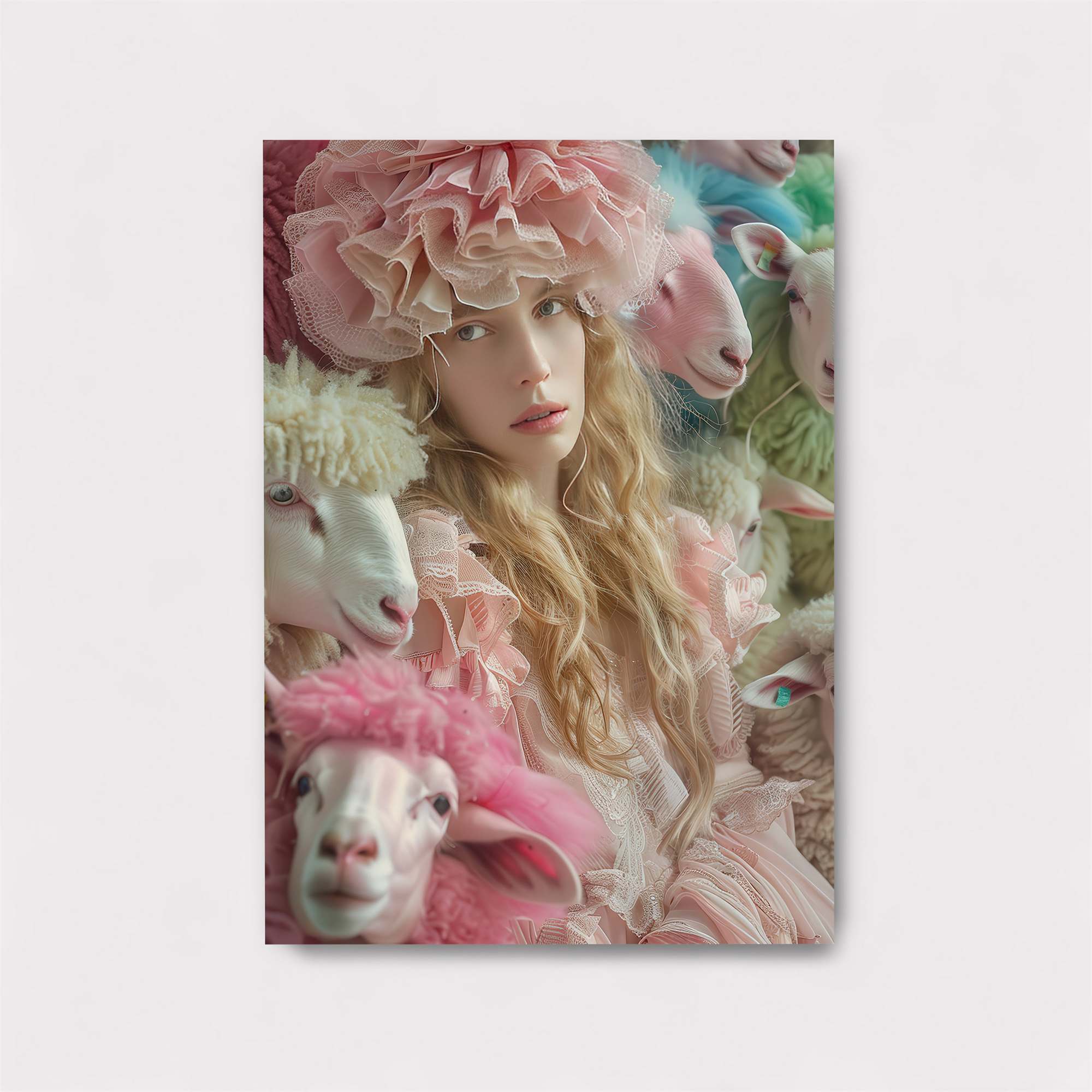 Sheepish Whimsy Safe Wall Magnetic / M