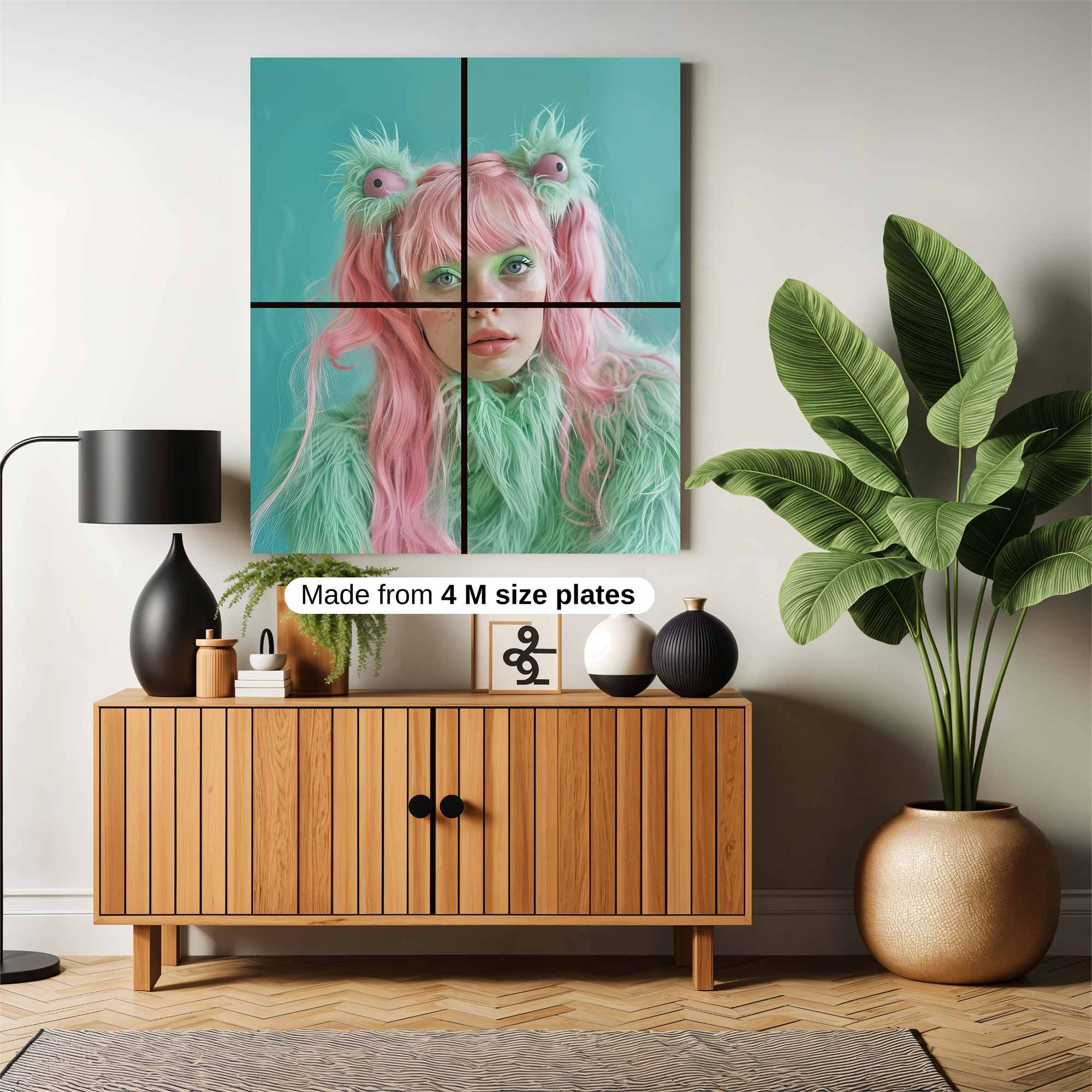 Alien Whimsy Safe Wall Magnetic / M