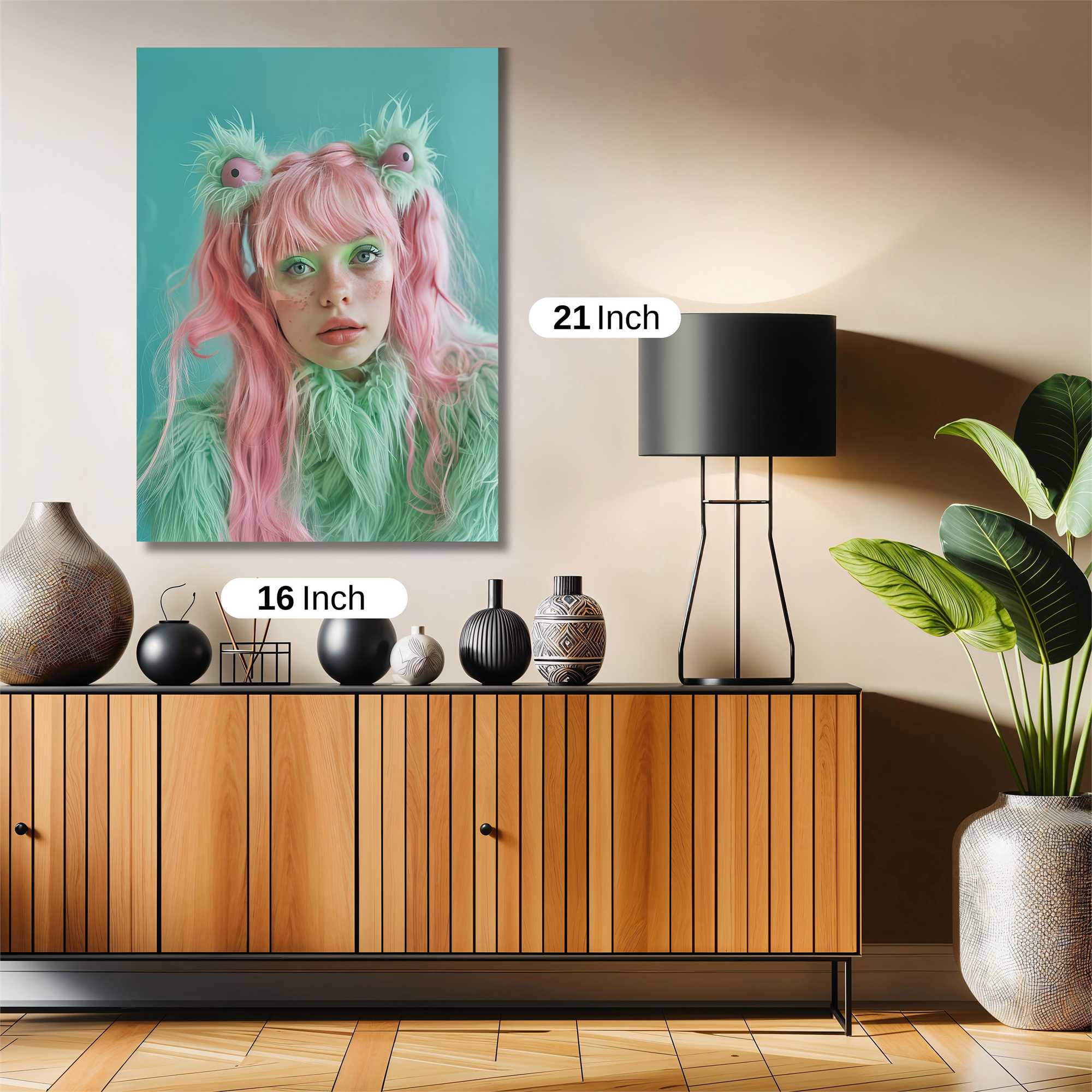 Alien Whimsy Safe Wall Magnetic / M