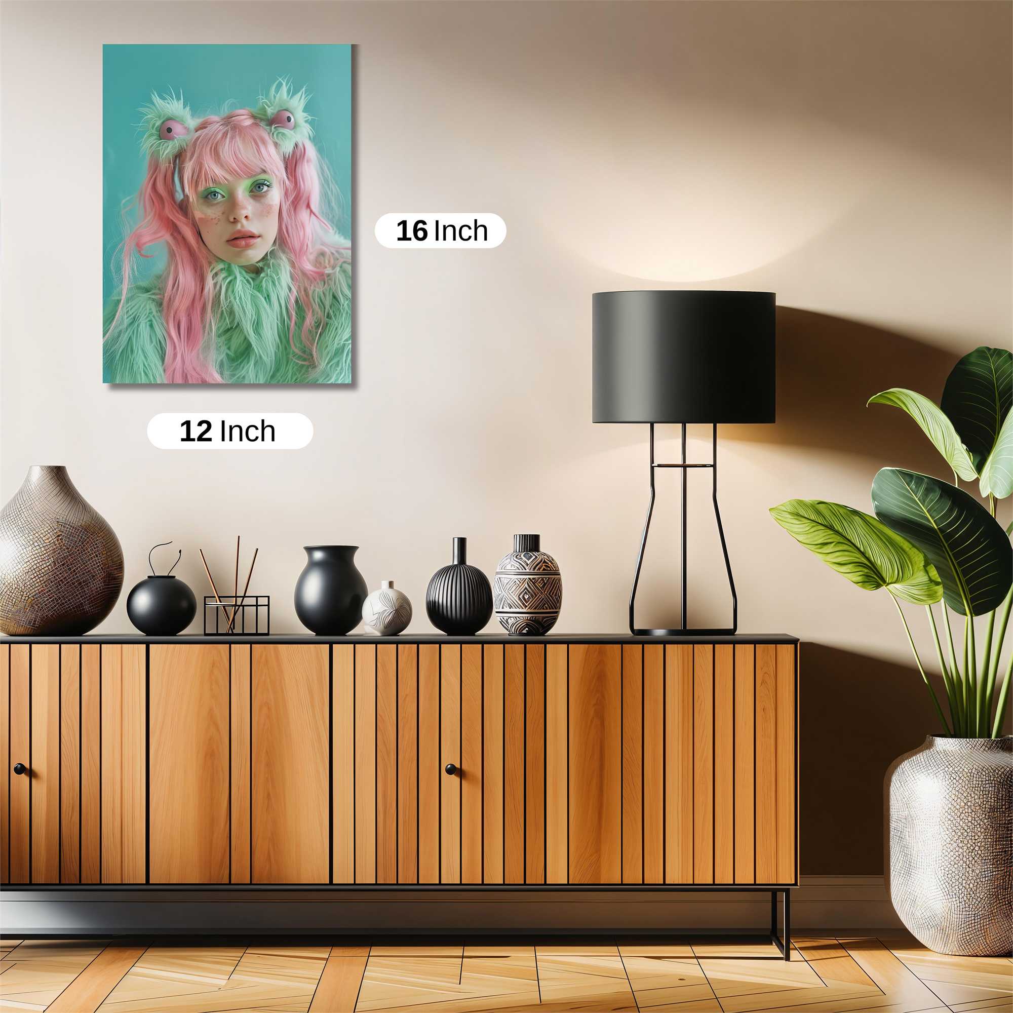 Alien Whimsy Safe Wall Magnetic / M