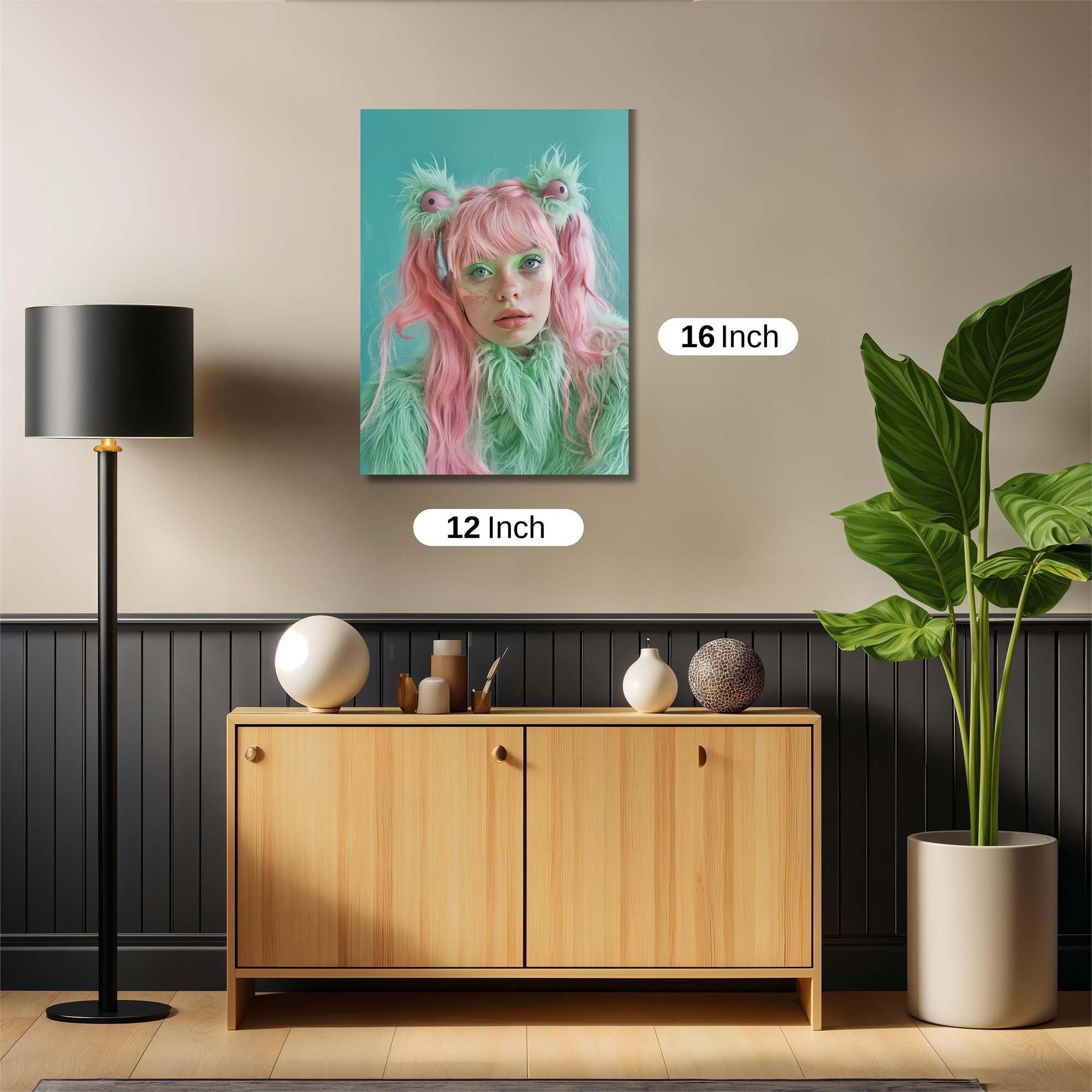 Alien Whimsy Safe Wall Magnetic / M