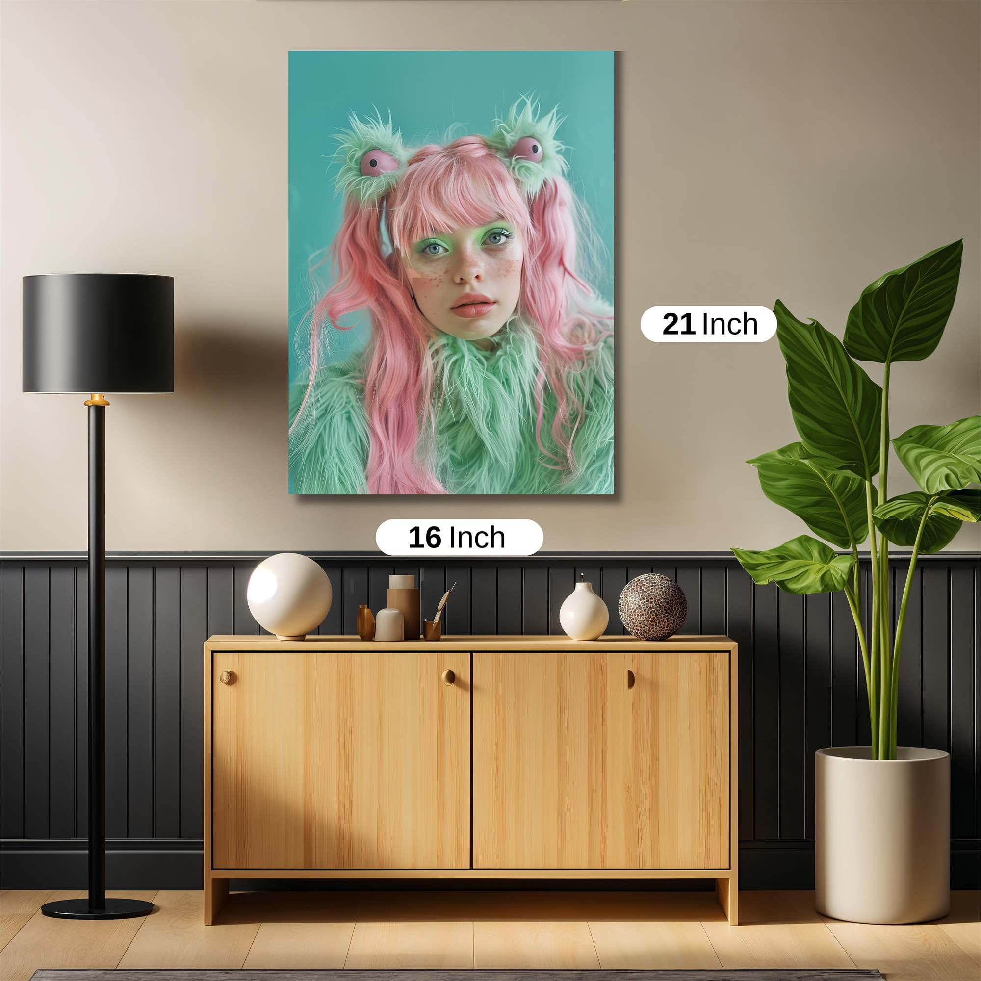 Alien Whimsy Safe Wall Magnetic / M