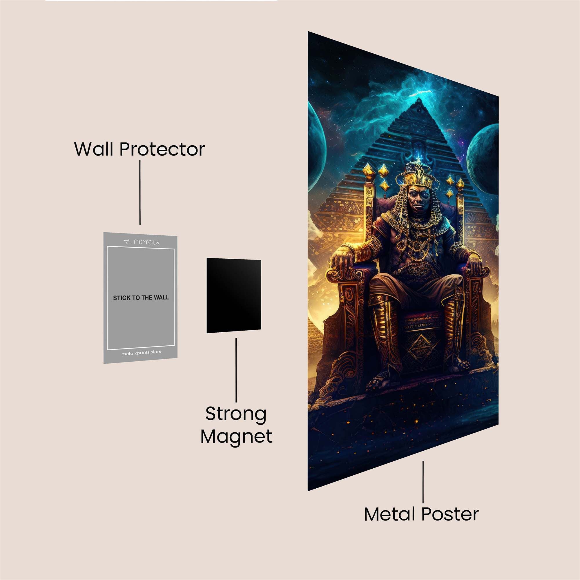 Pharaoh Majestic Safe Wall Magnetic / M
