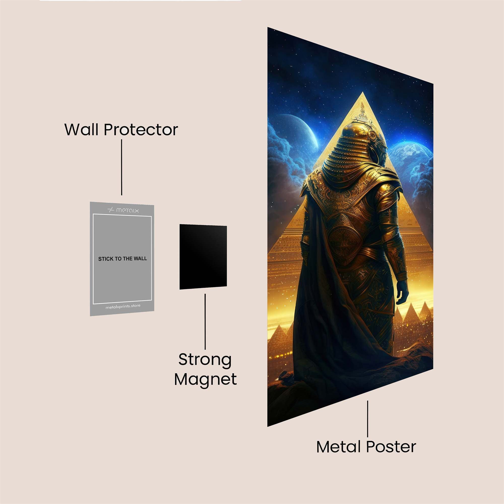 Pharaoh Enigma Safe Wall Magnetic / M