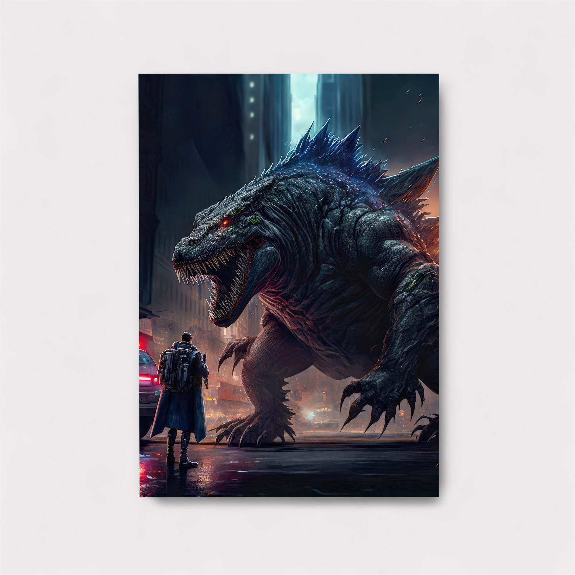 Godzilla Apocalyptic Safe Wall Magnetic / M