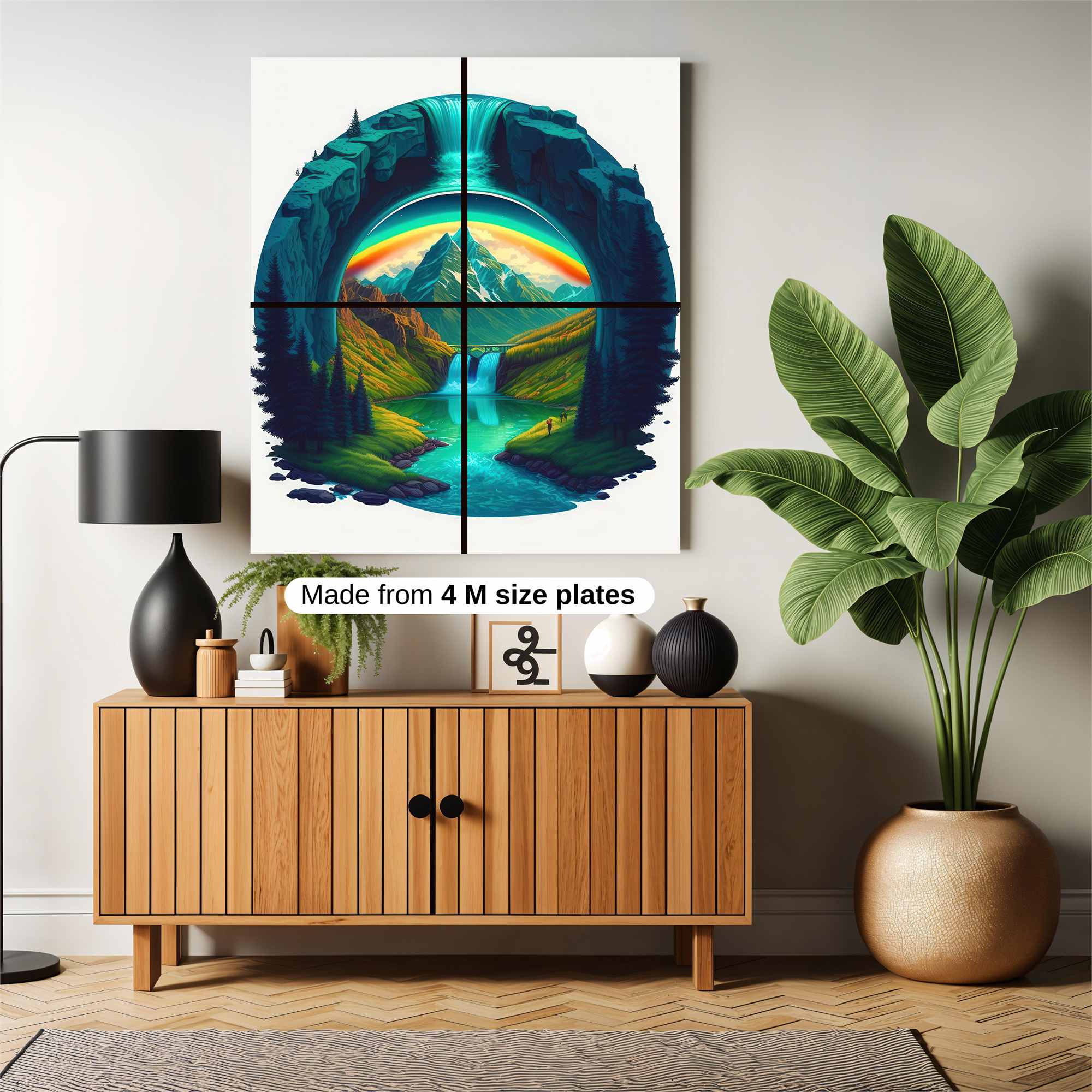 Mushroom Mystique Safe Wall Magnetic / M