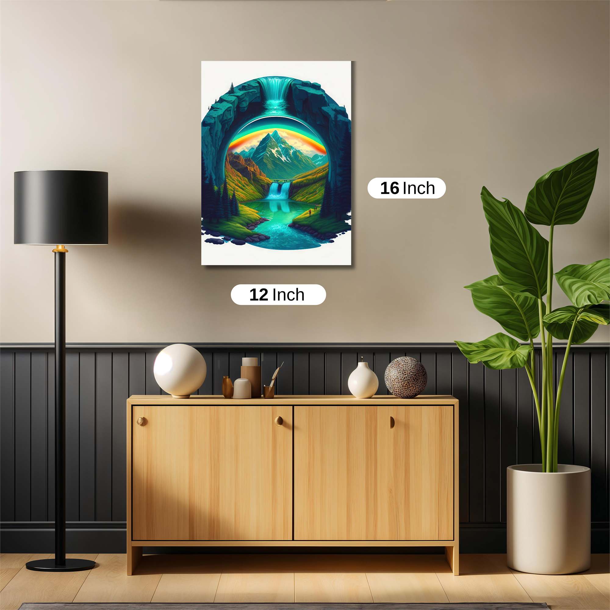 Mushroom Mystique Safe Wall Magnetic / M