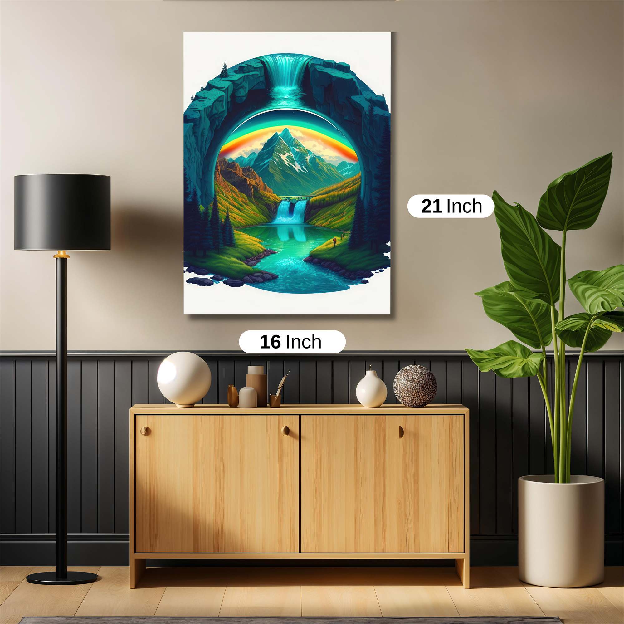 Mushroom Mystique Safe Wall Magnetic / M