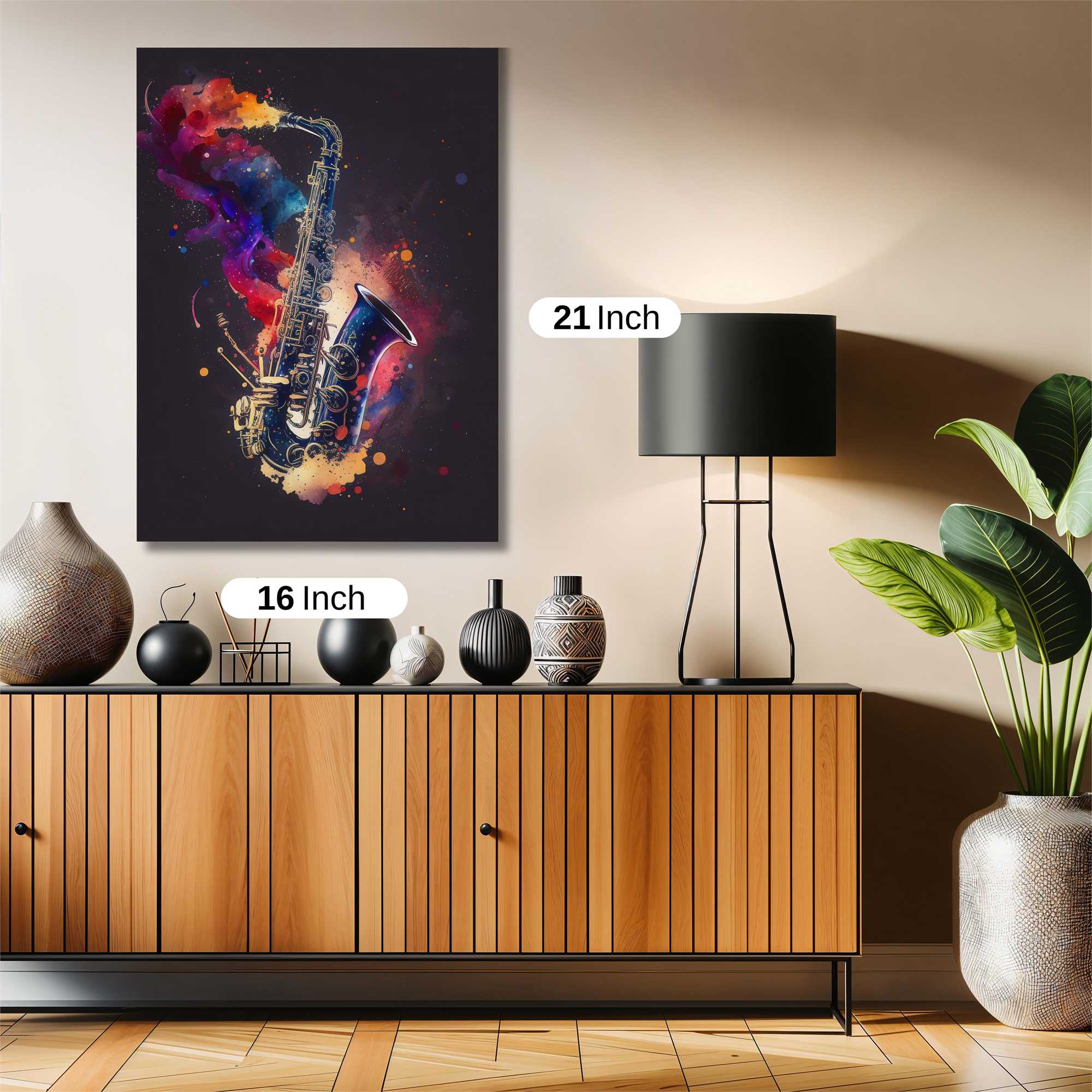 Saxophone Splendor Safe Wall Magnetic / M