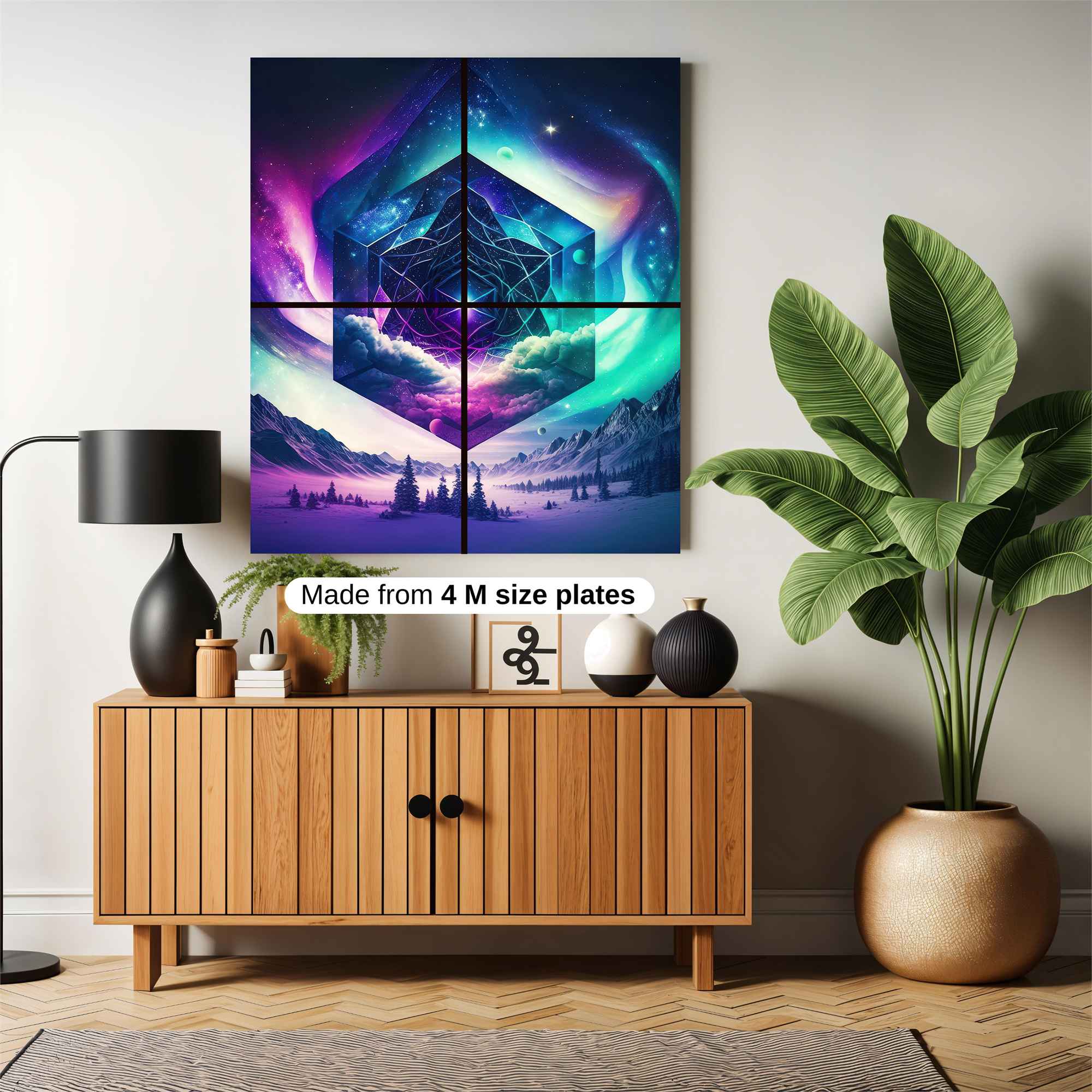 Cosmic Serenity Safe Wall Magnetic / M