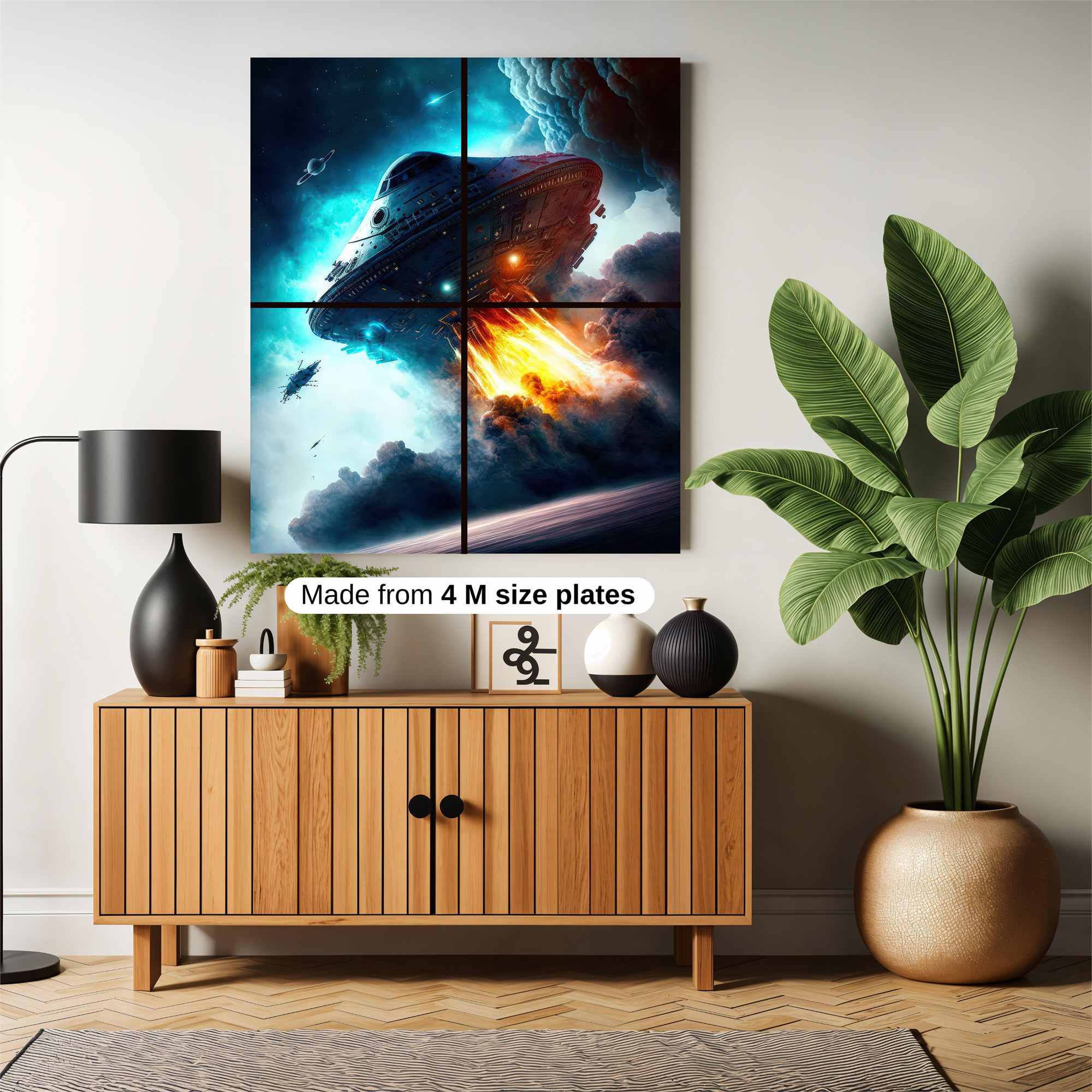Alien Onslaught Safe Wall Magnetic / M