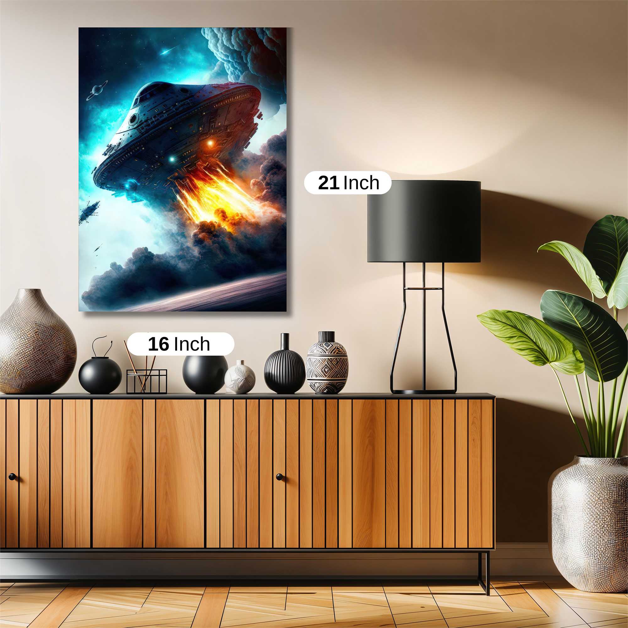 Alien Onslaught Safe Wall Magnetic / M