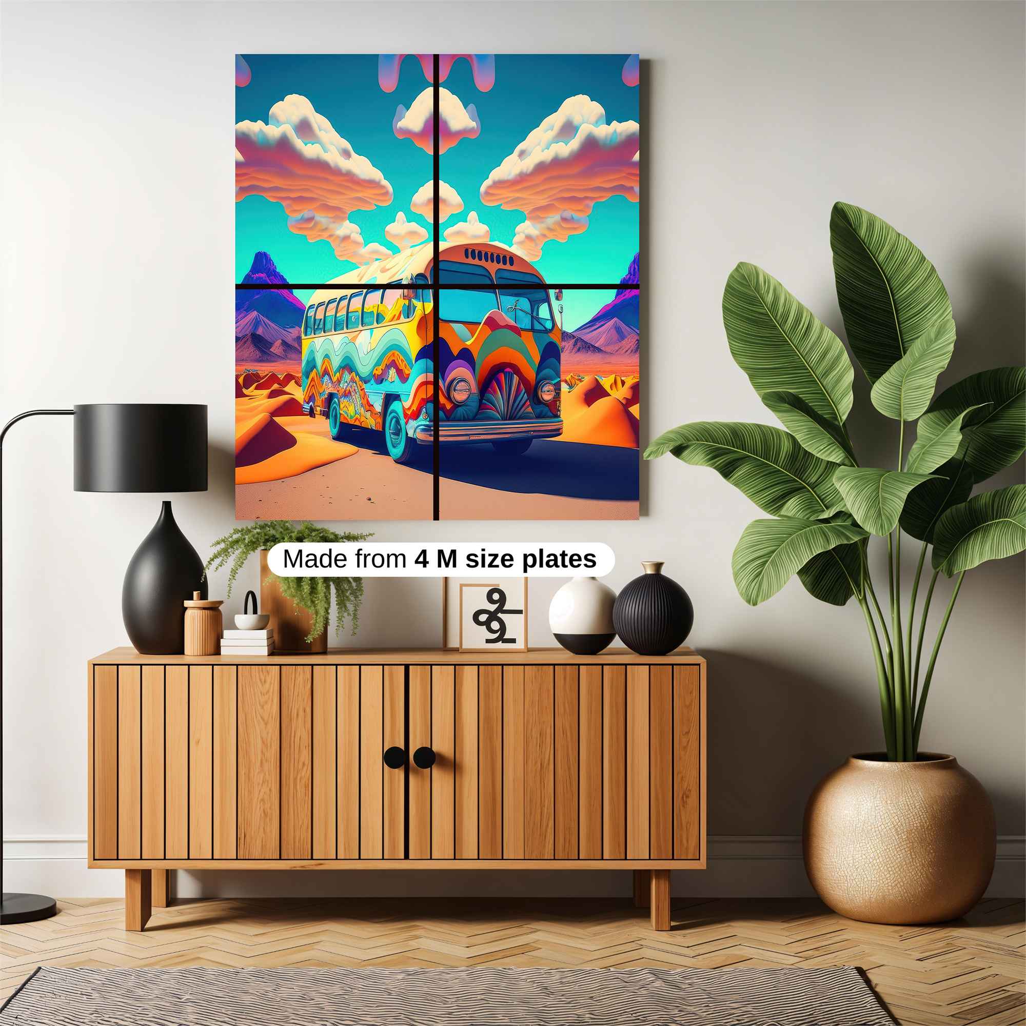 Psychedelic Journey Safe Wall Magnetic / M