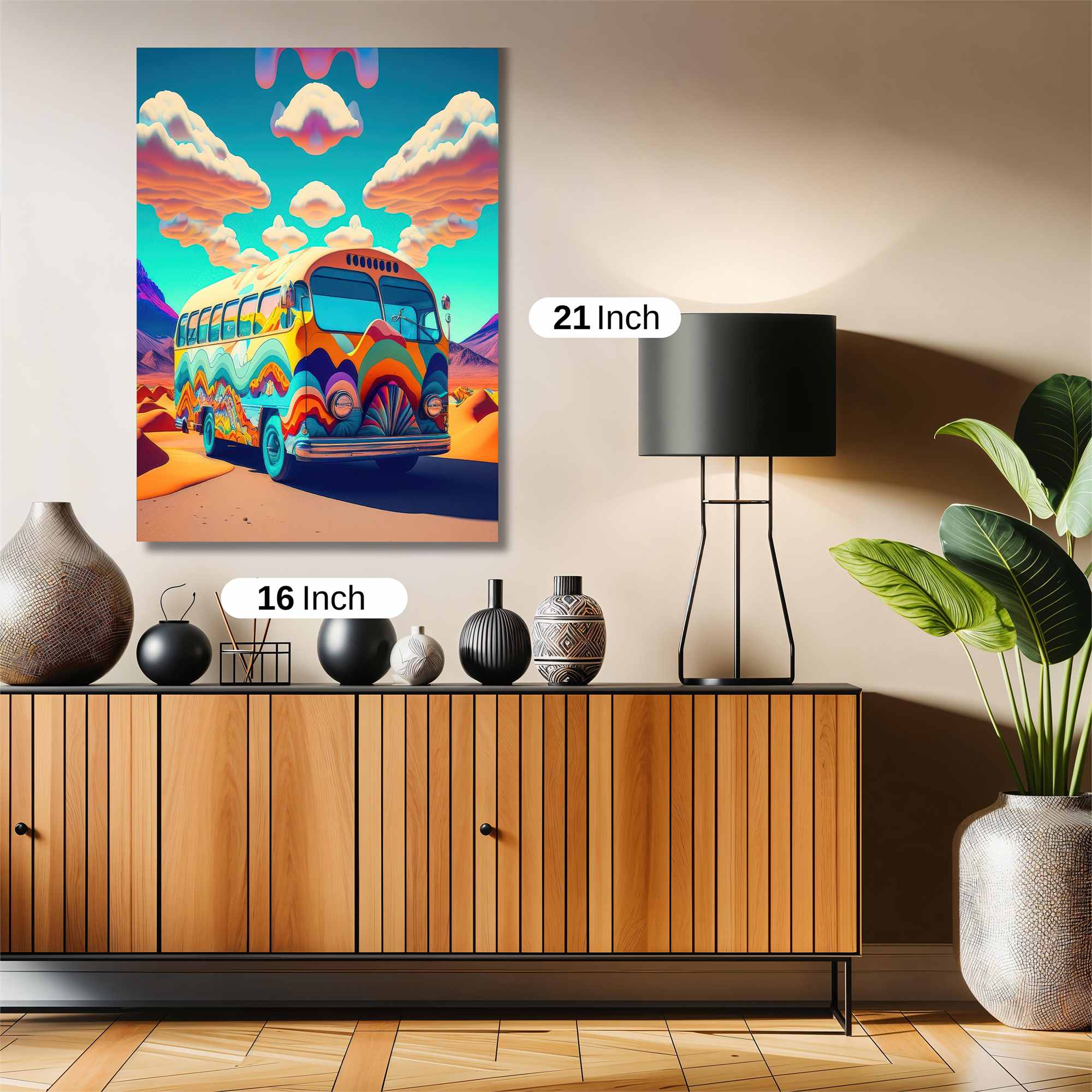 Psychedelic Journey Safe Wall Magnetic / M