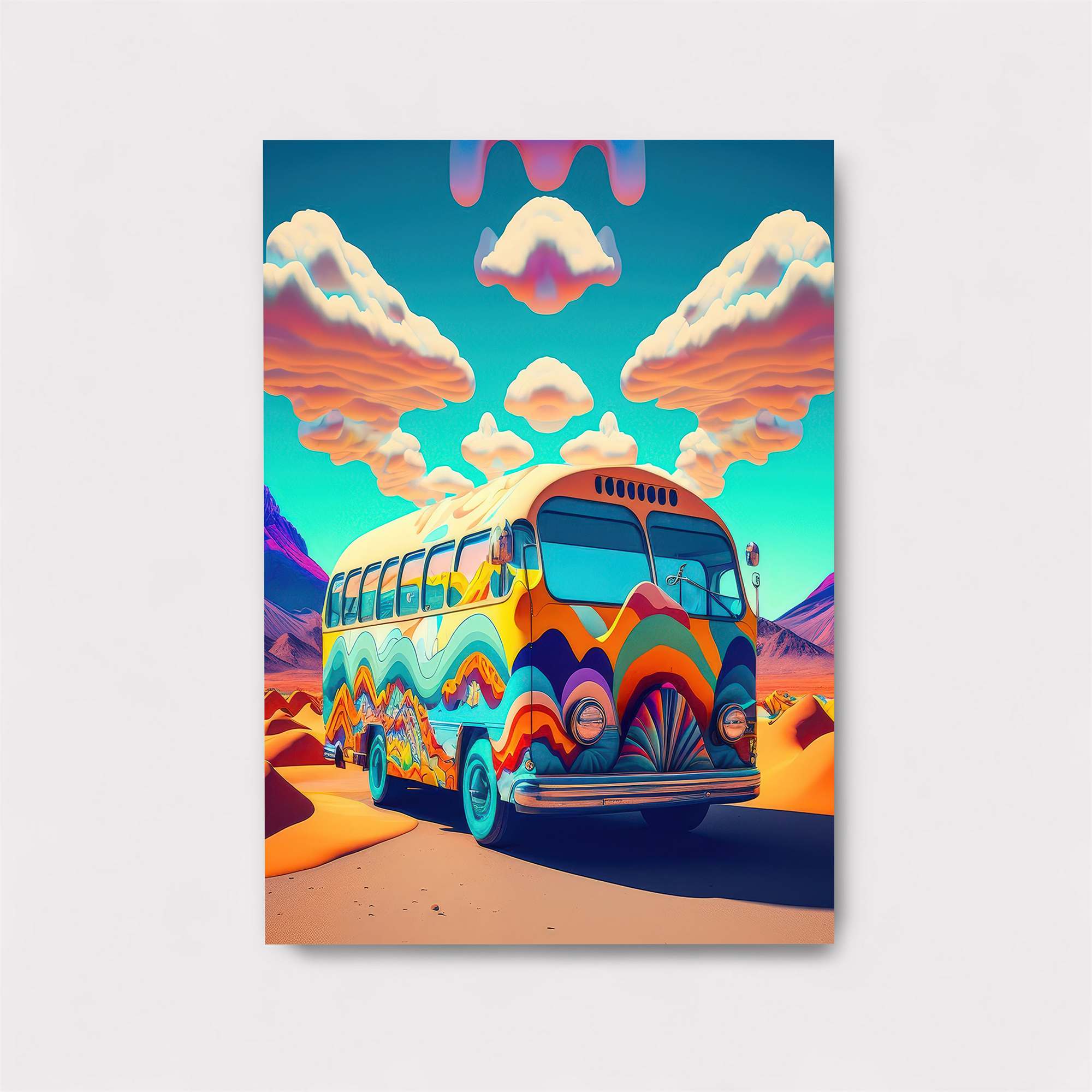 Psychedelic Journey Safe Wall Magnetic / M